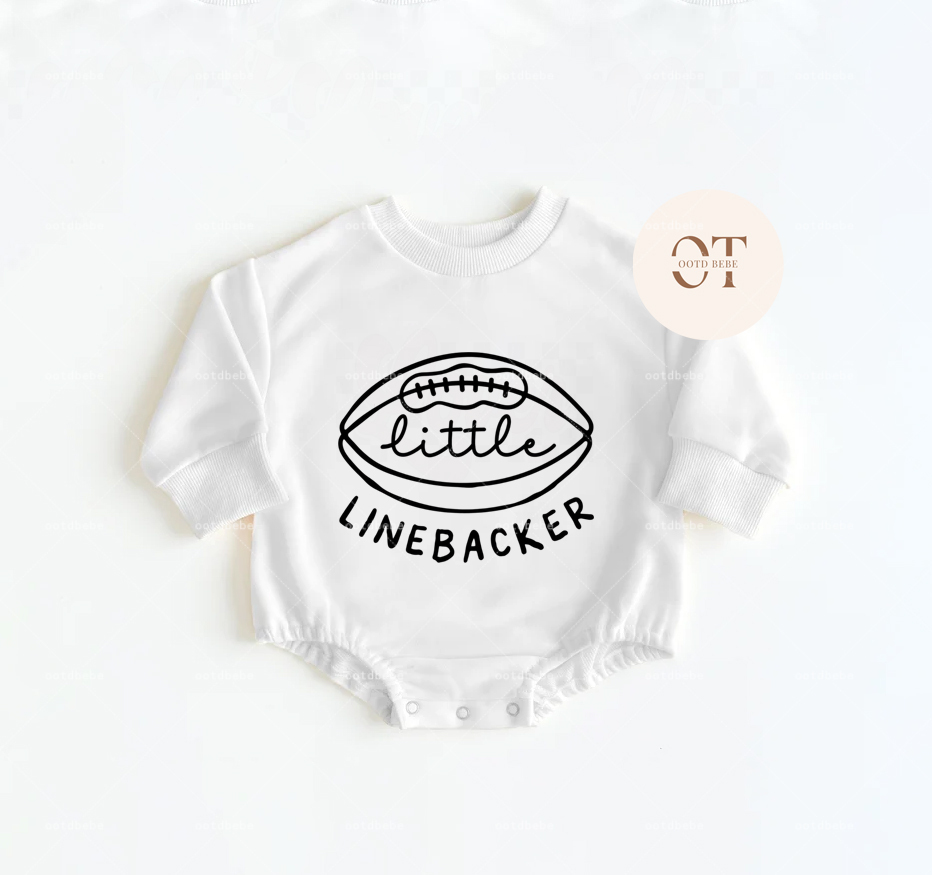 Baby Little Linebacker Romper