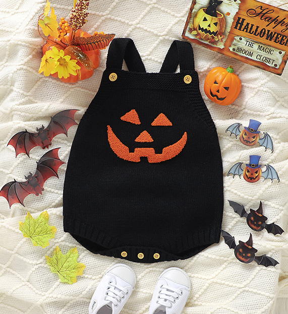 Newborn Pumpkin Romper