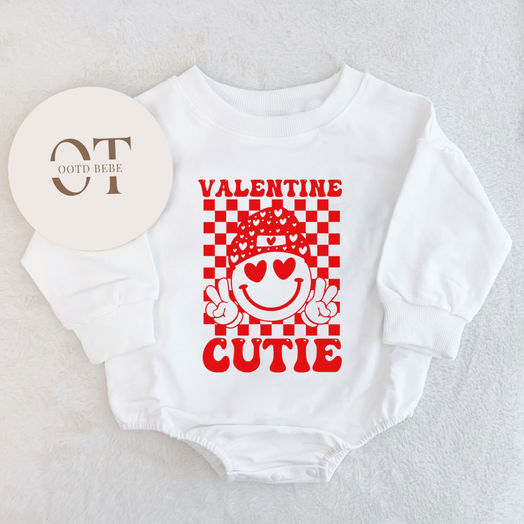 Baby Valentine Cutie Romper