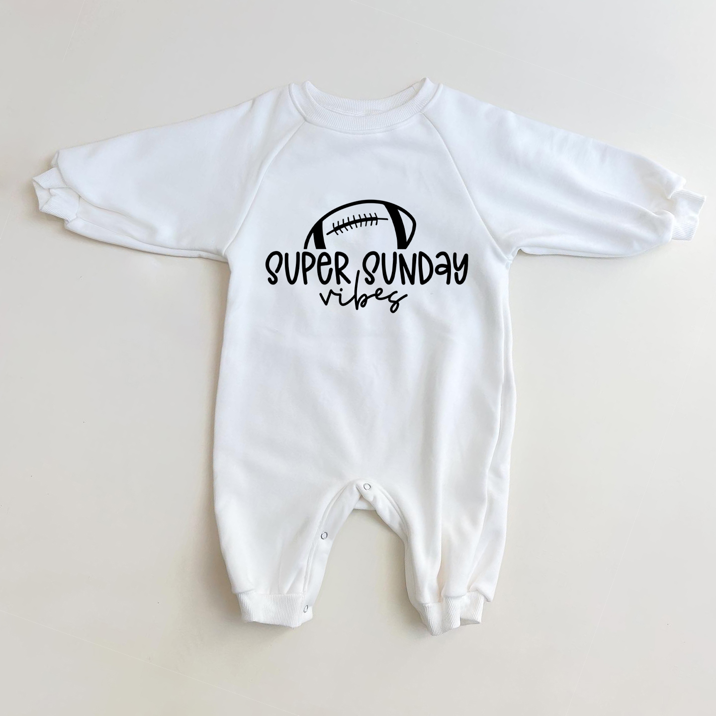 Baby Super Sunday Vibes Jumpsuit
