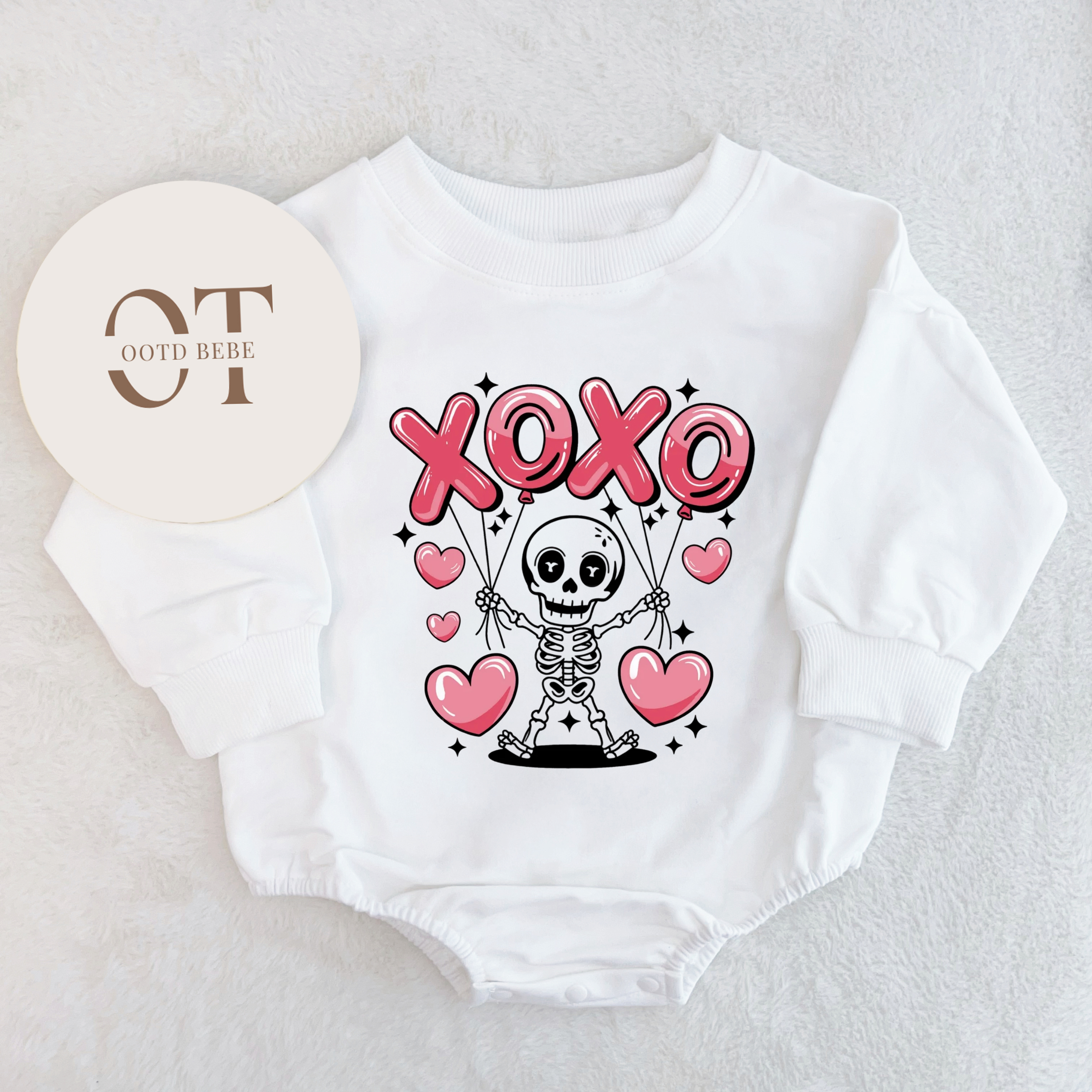 Baby XOXO Bubble Romper
