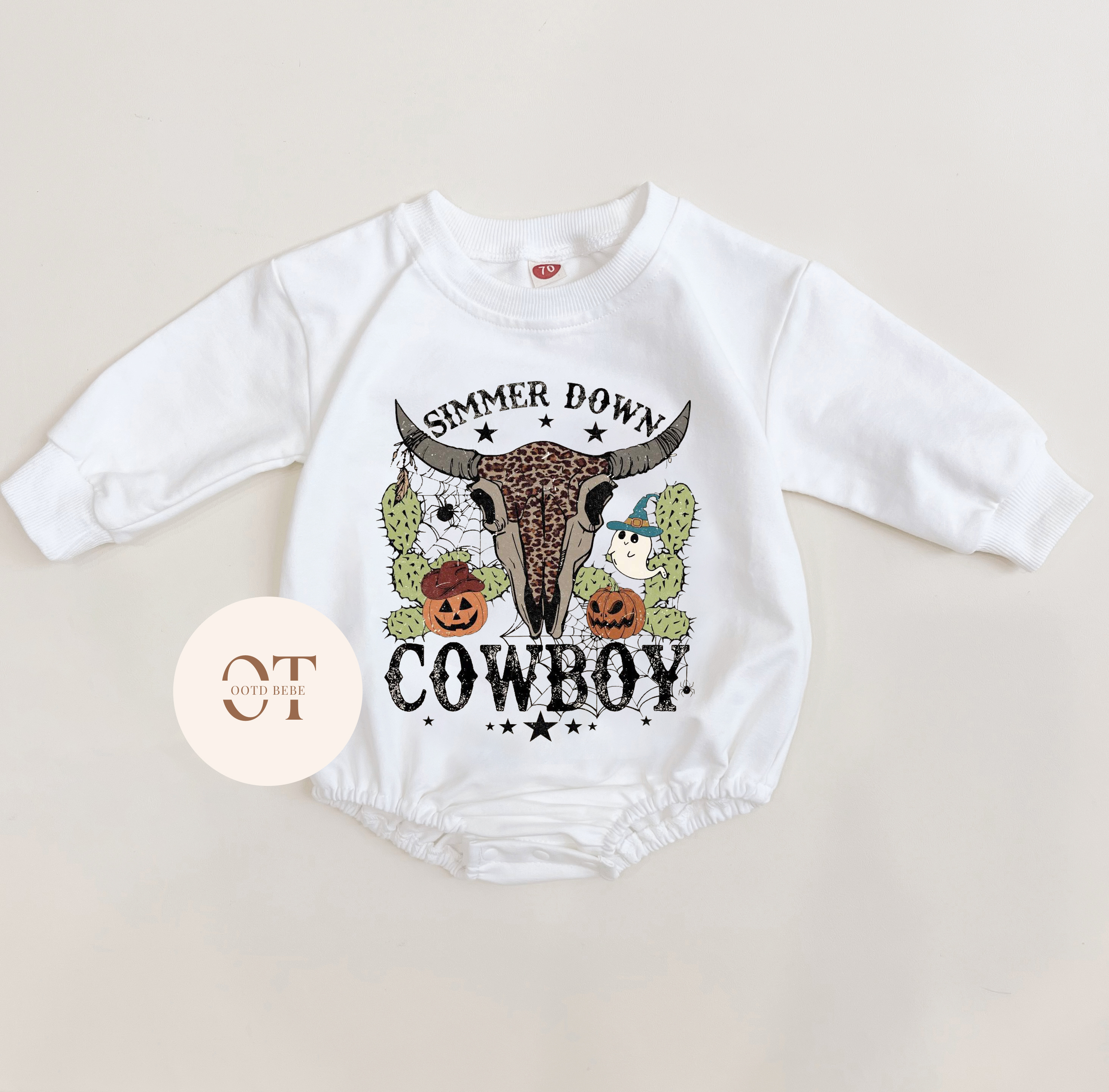Baby Simmer Down Cowboy Romper