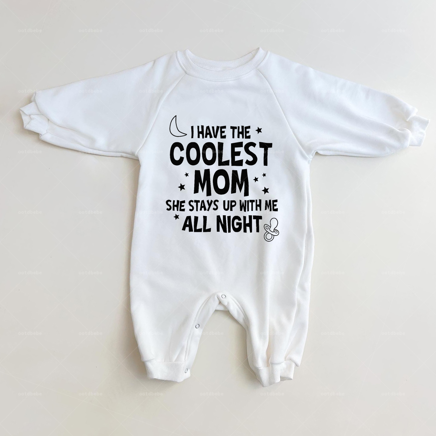 Baby I Have The Coolest Mom Jumpsuit