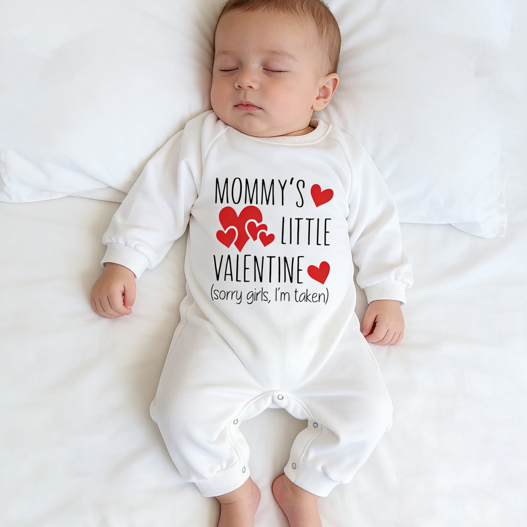 Baby Mommy's Little Valentine Jumpsuit