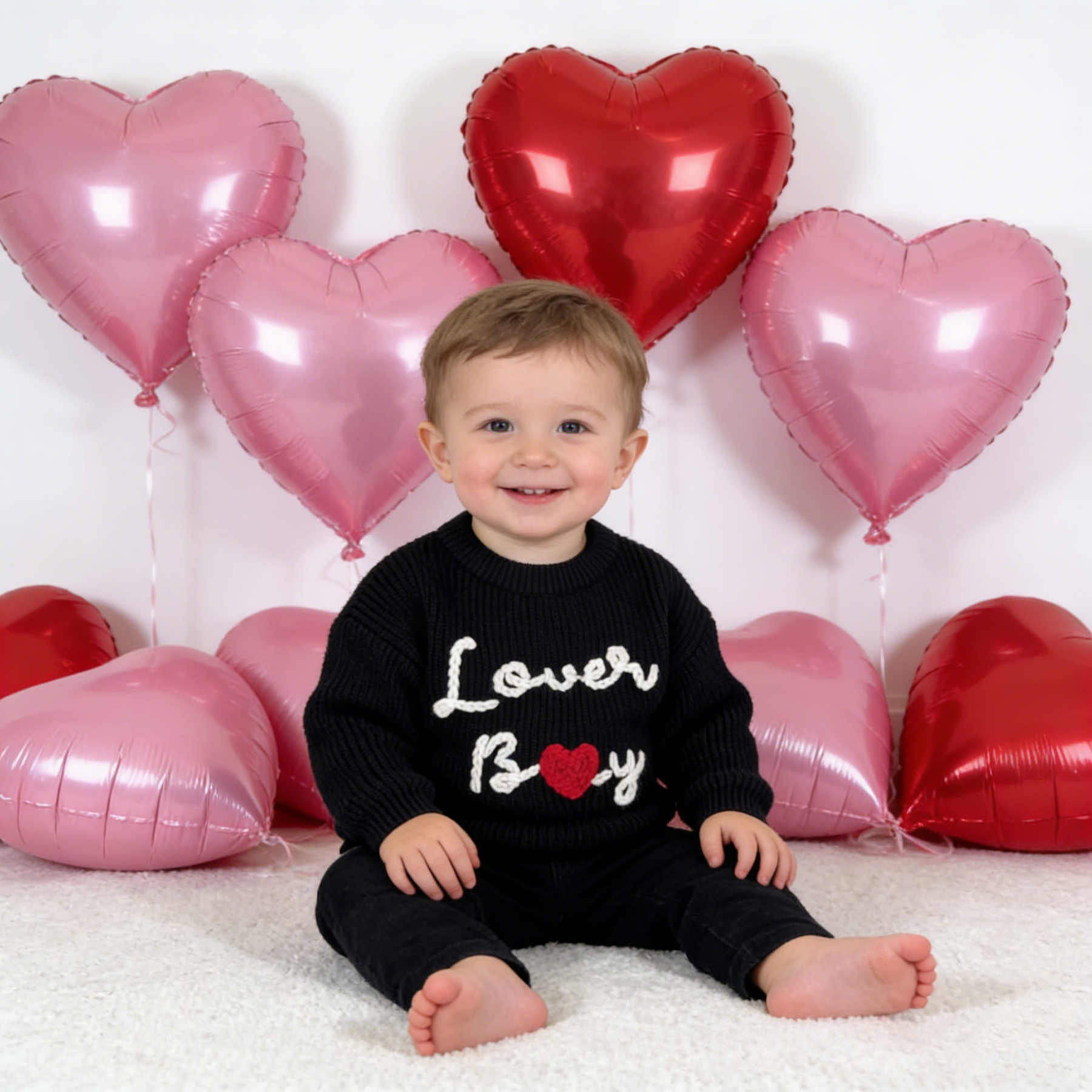 Baby Lover Boy Valentine's Day Sweater