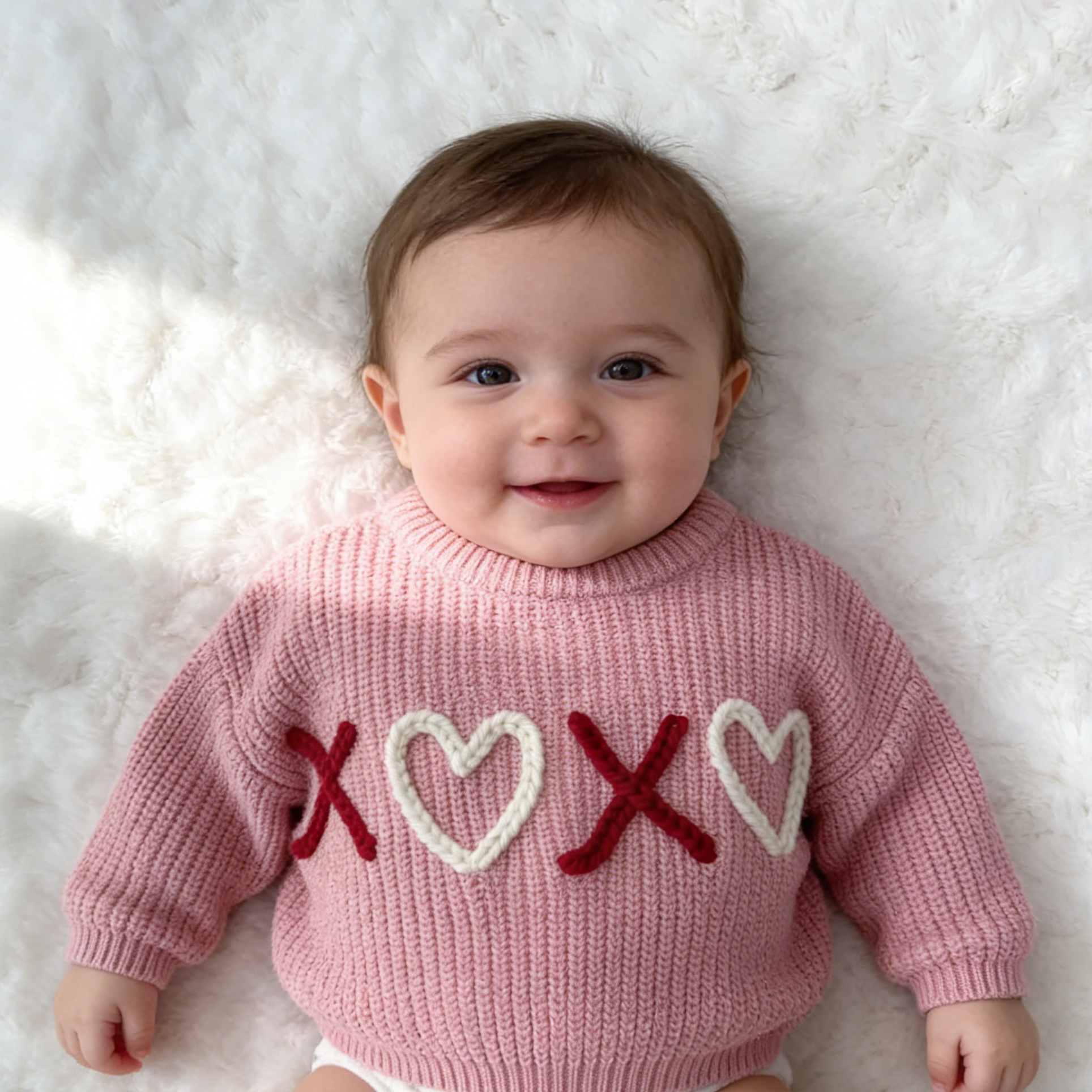Baby XOXO Valentine's Day Sweater