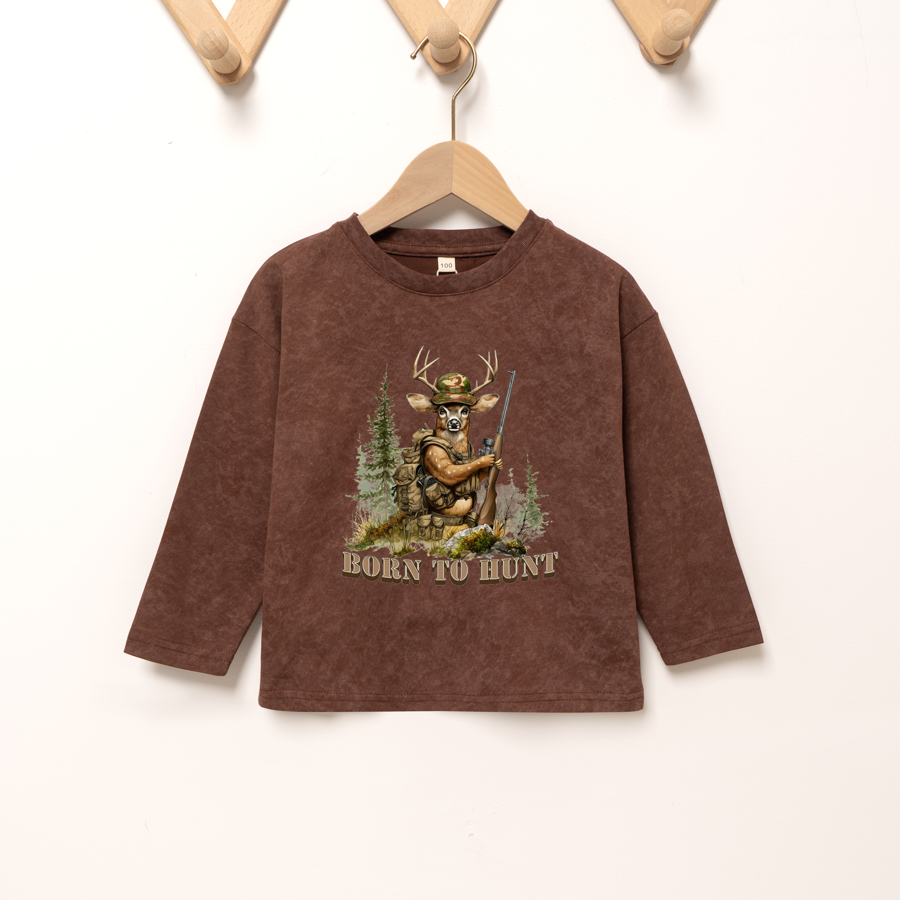 Toddler Born To Hunt T-shirt