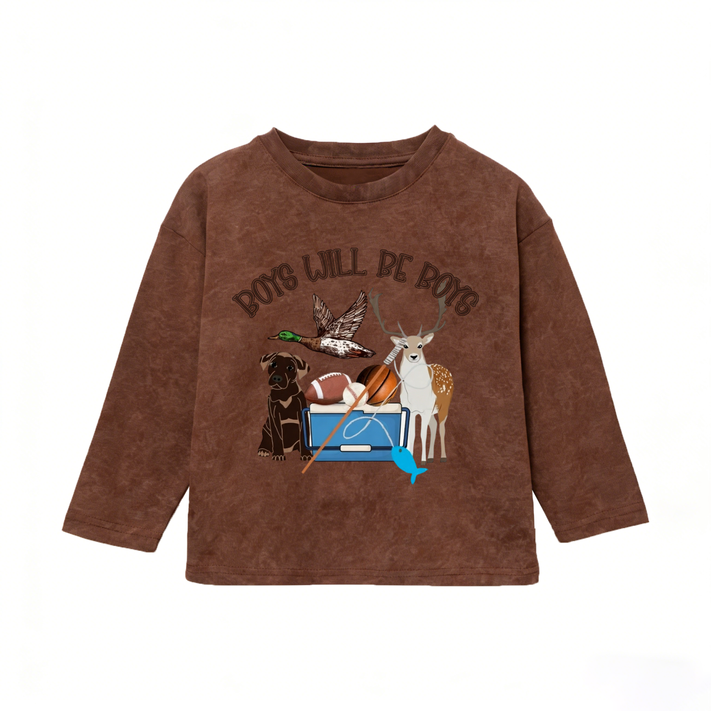 Toddler Boys Will Be Boys T-shirt (Two Colors)