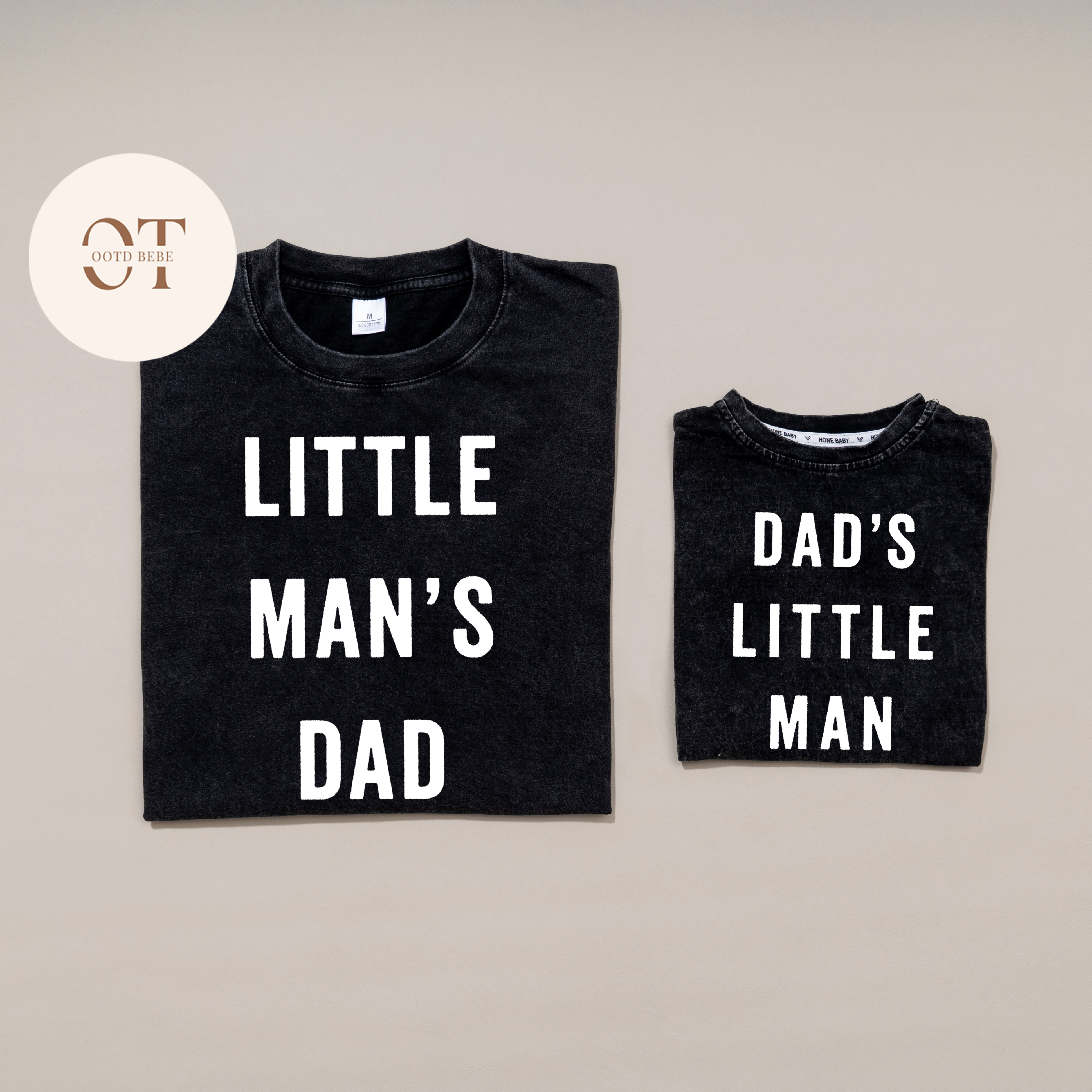 Little Man's Dad & Dad's Little Man T-shirt