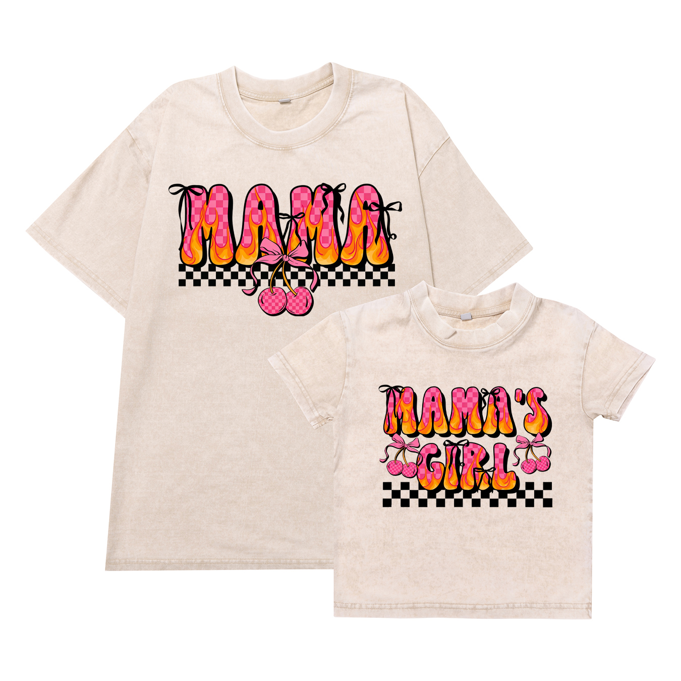 Mama And Mama's Girl Lightning Matching Clothing