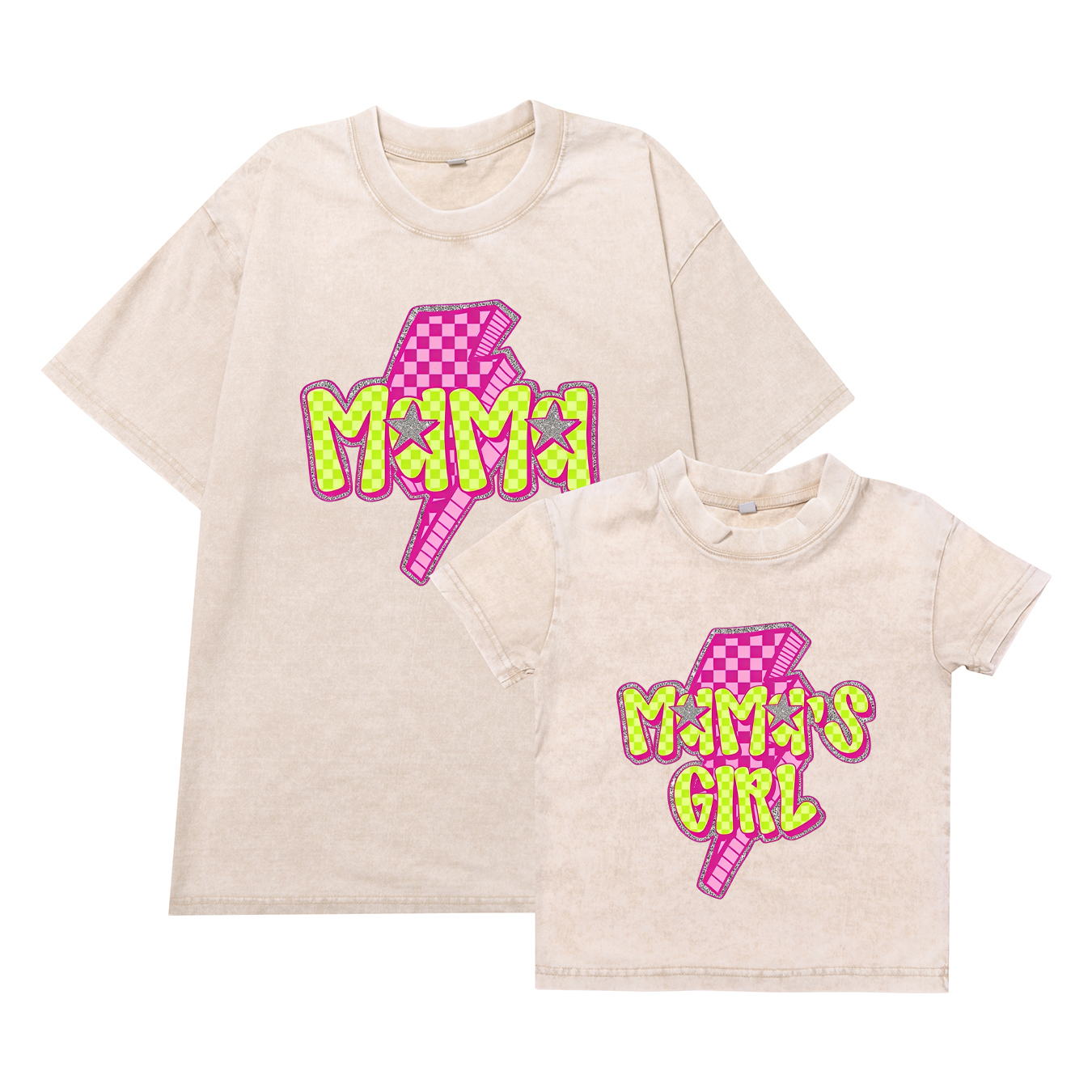 Mama And Mama's Girl Lightning Matching Clothing