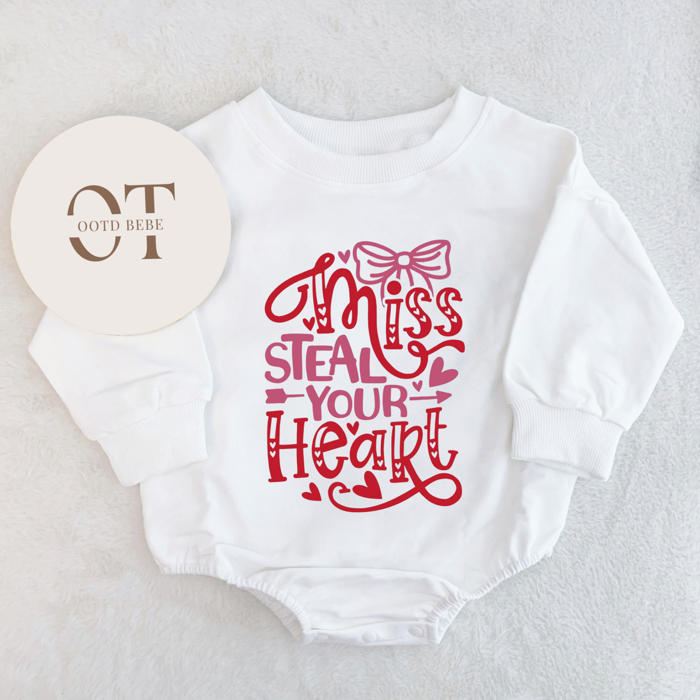 Baby Miss Steal Your Heart Romper