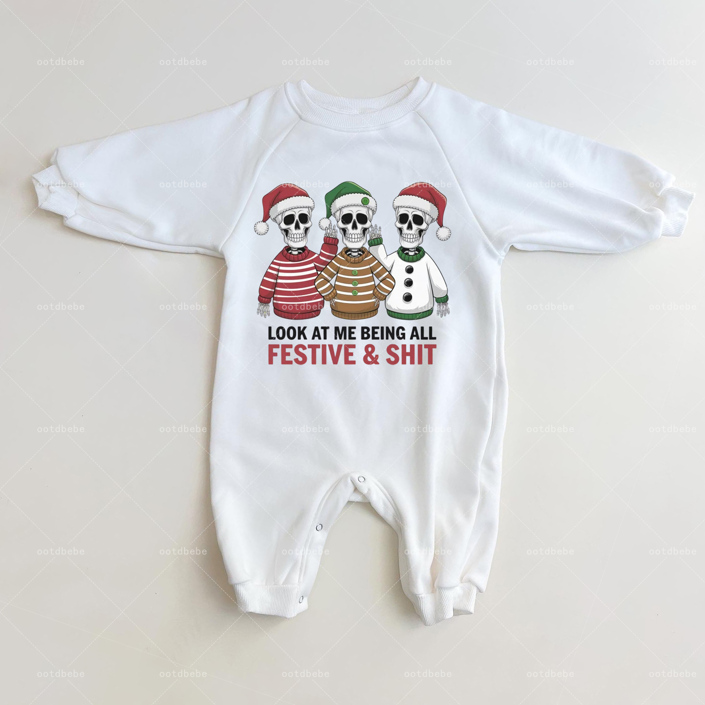 Baby Look At Me Being All Festive&Shit Jumpsuit