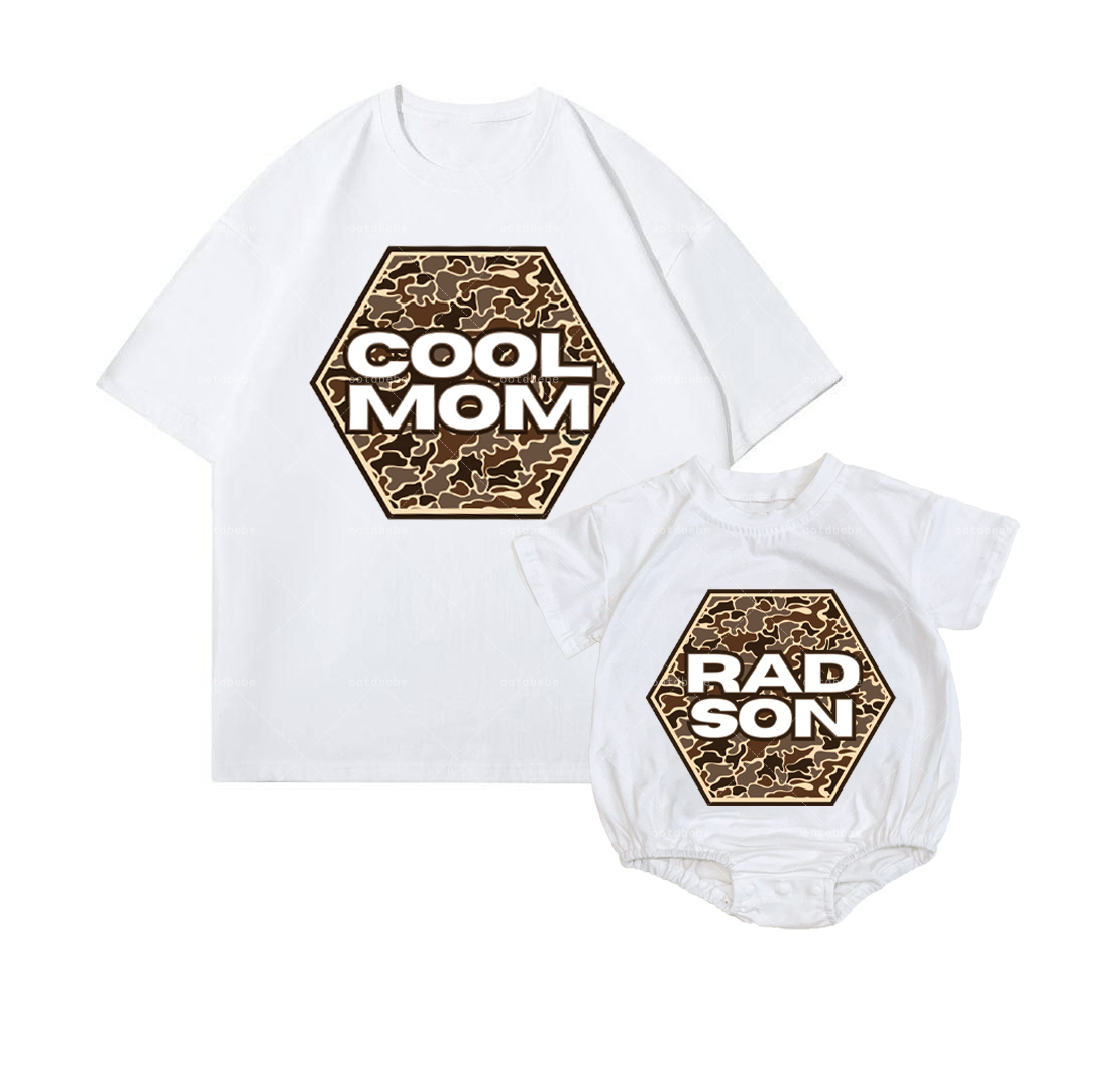 Cool Mama & Rad Son T-shirt