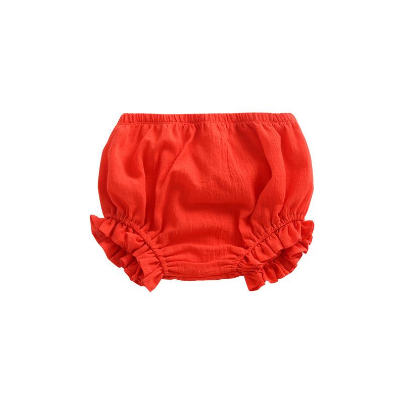 Pure Color Big PP Pants-visikids