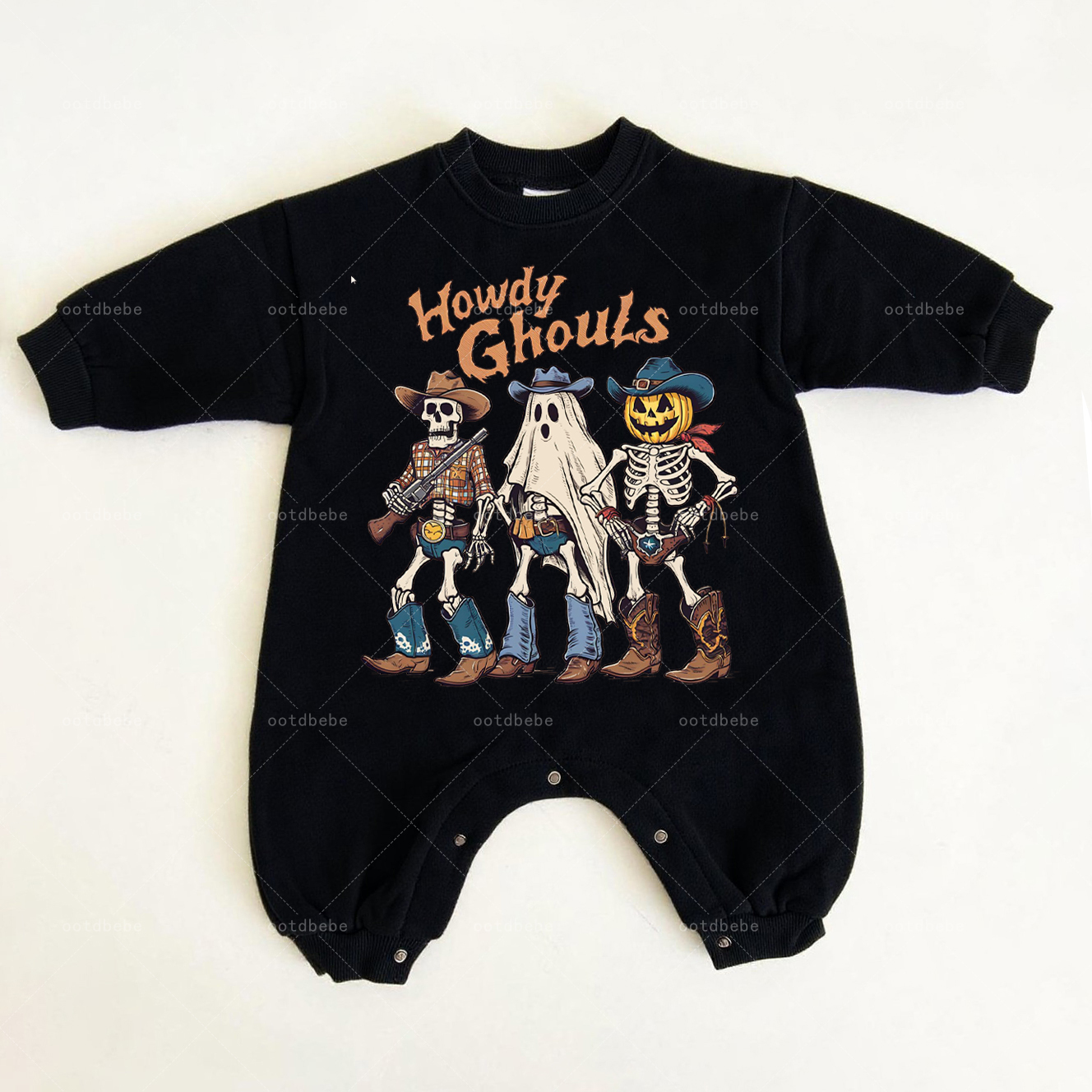 Baby Howdy Ghouls Jumpsuit