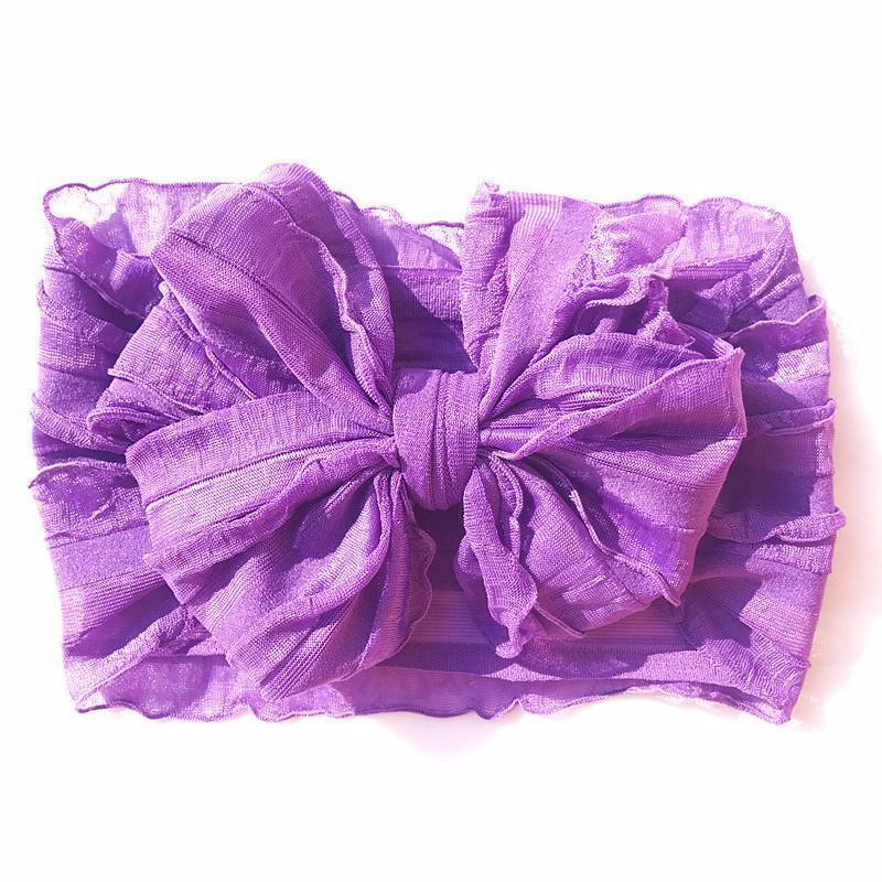 Baby's Big Bow Lace Headband-visikids