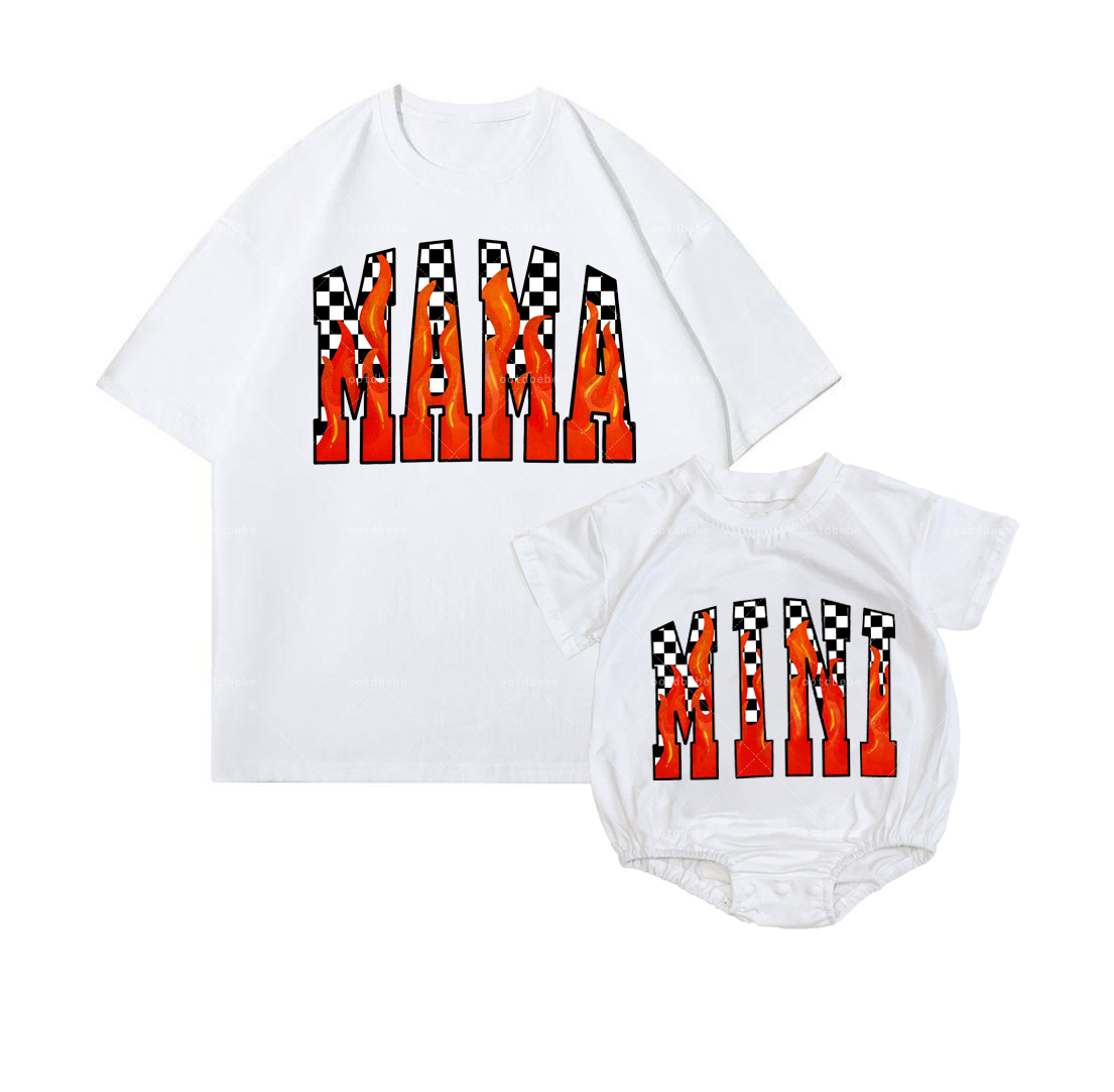 Little Man Vibes And Mama Vibes Sweatshirt-visikids