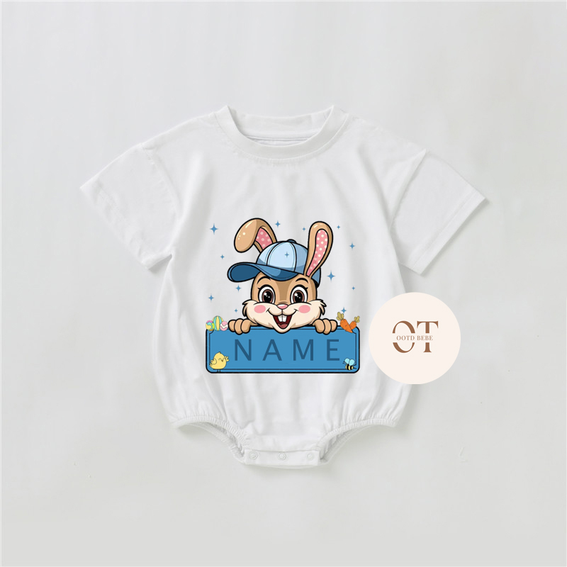 Baby Bunny Custom Name Romper