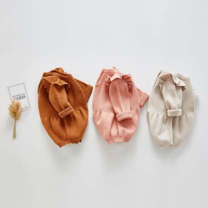 Girls' Knitted Sweater-visikids
