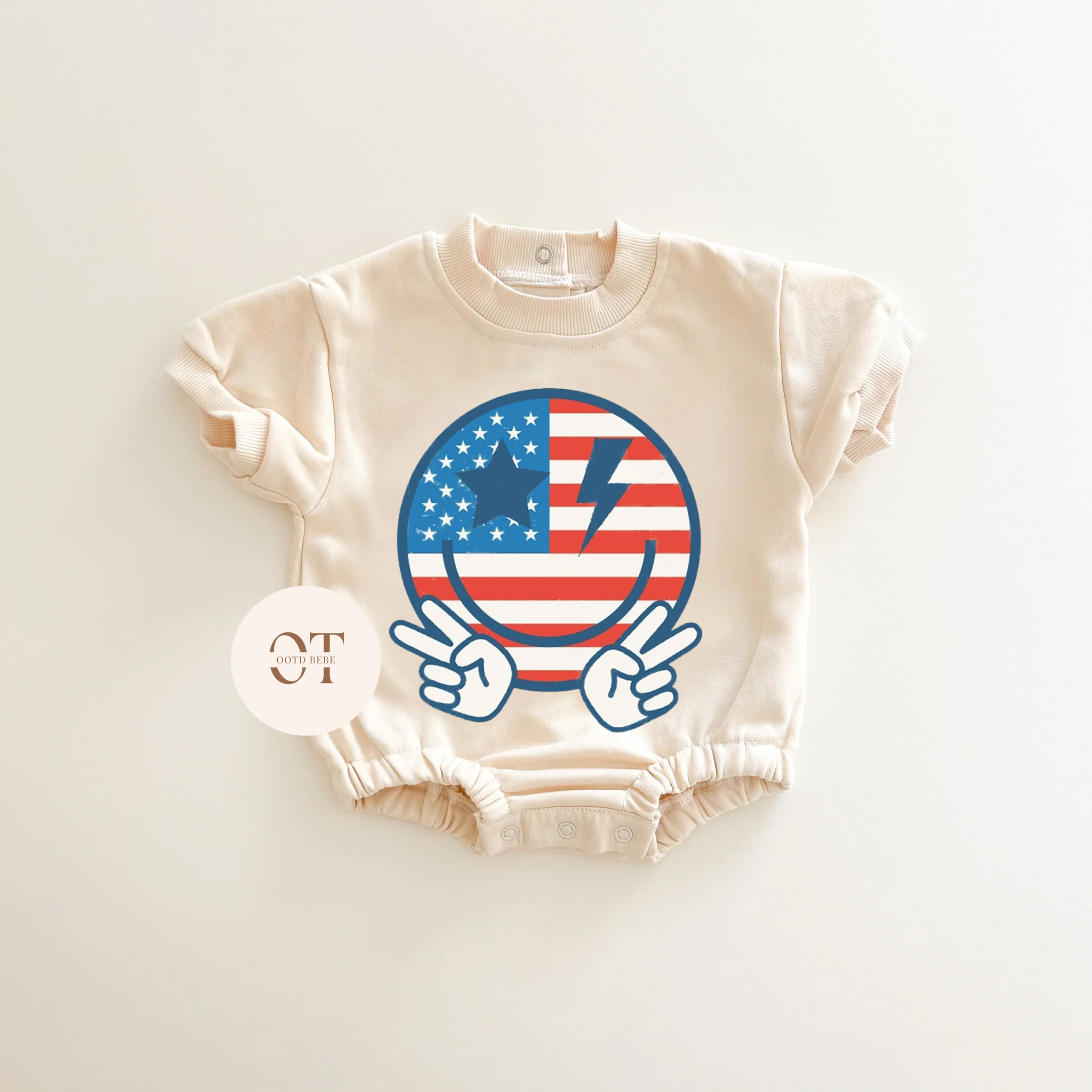 Baby Happy Face Romper