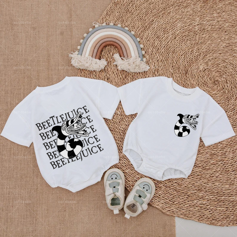 Baby Beetlejuice Romper