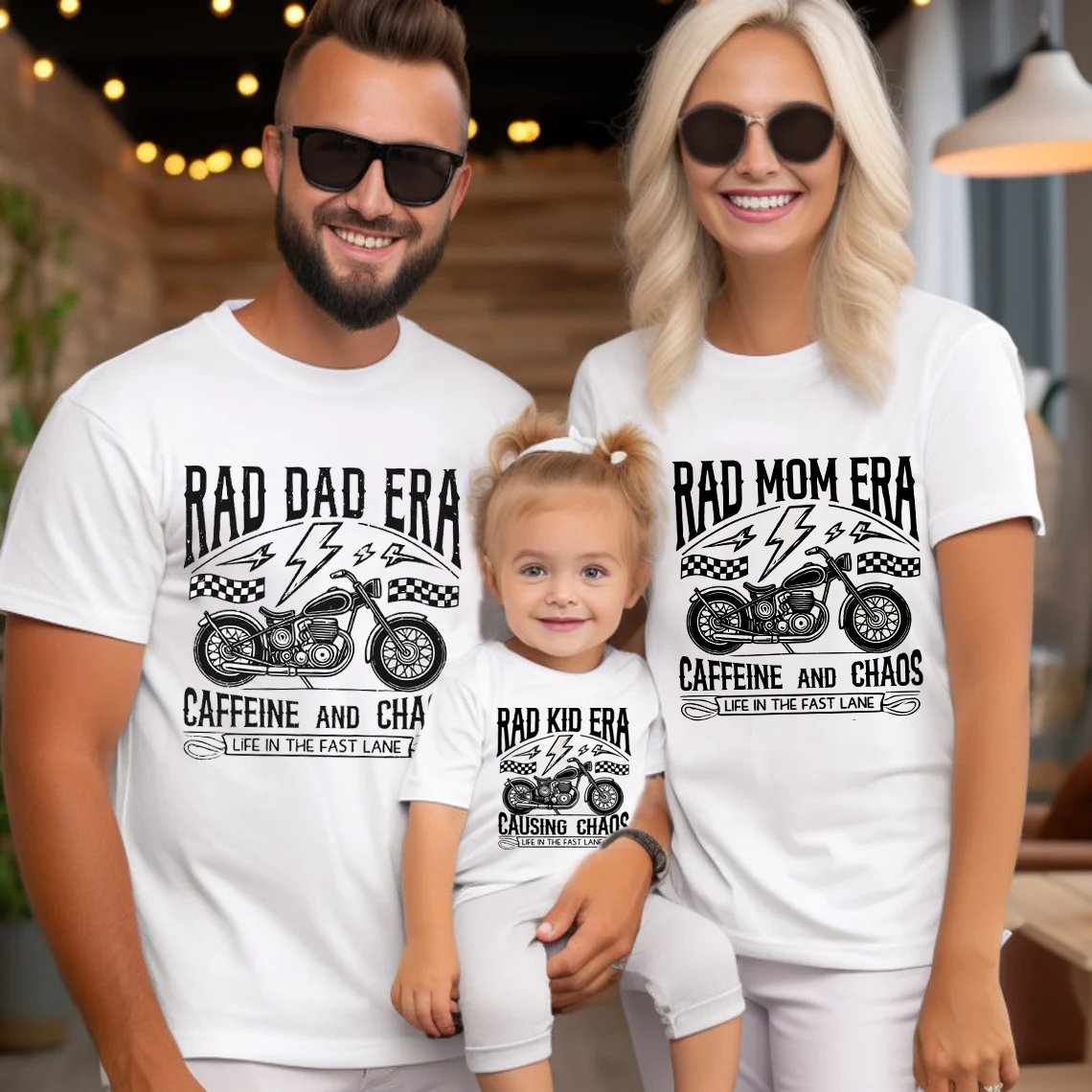 Rad Mom&Dad&Kid Era T-shirt