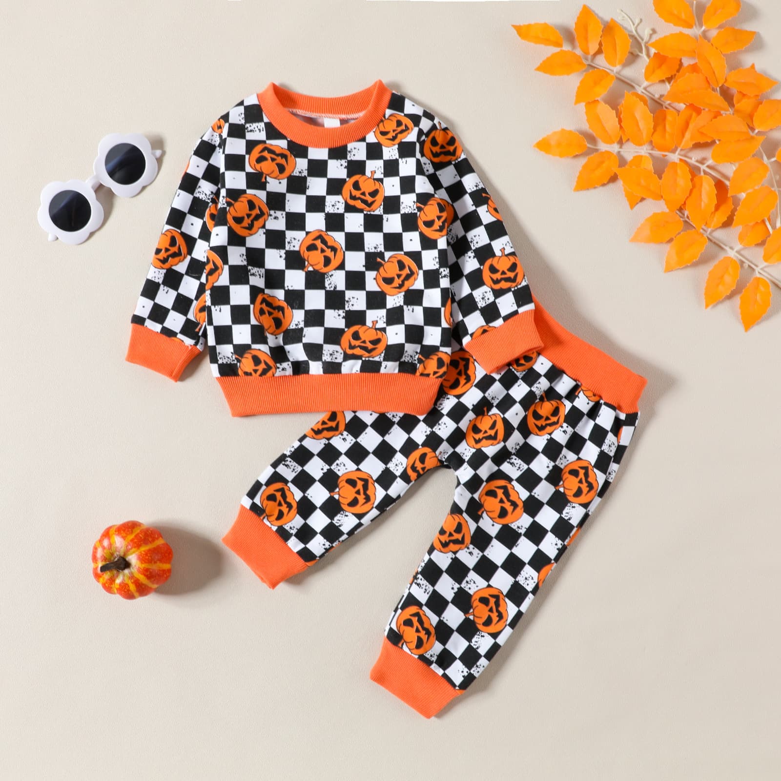 Baby Halloween Pumpkin Set
