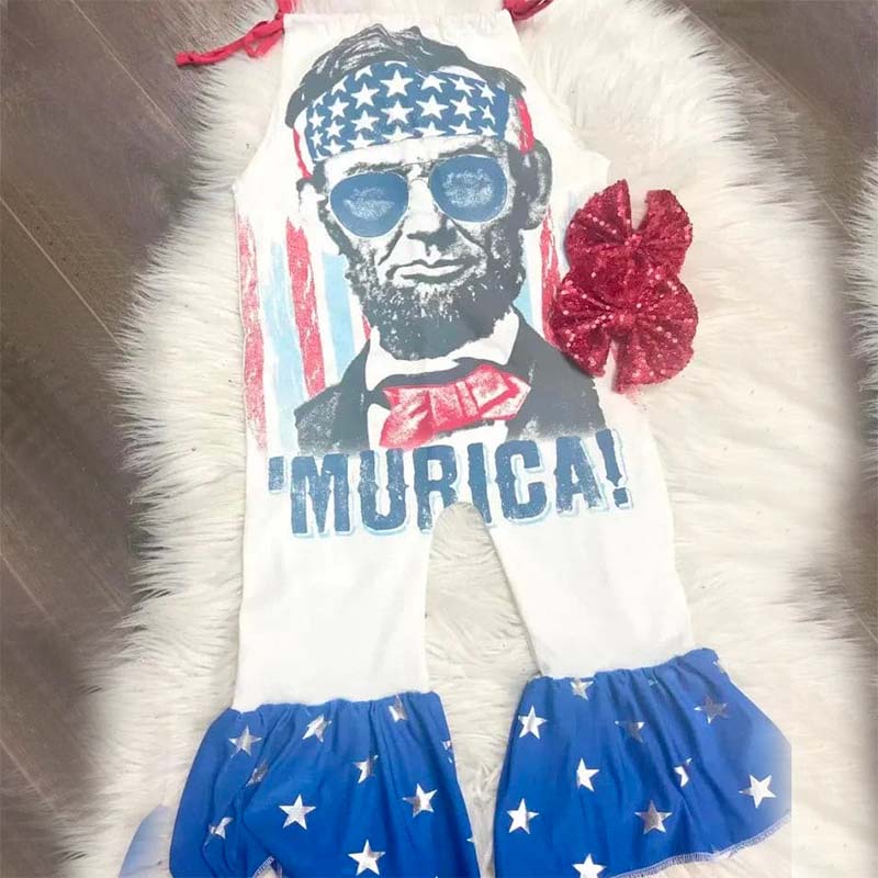 Baby Girl Festive Romper.