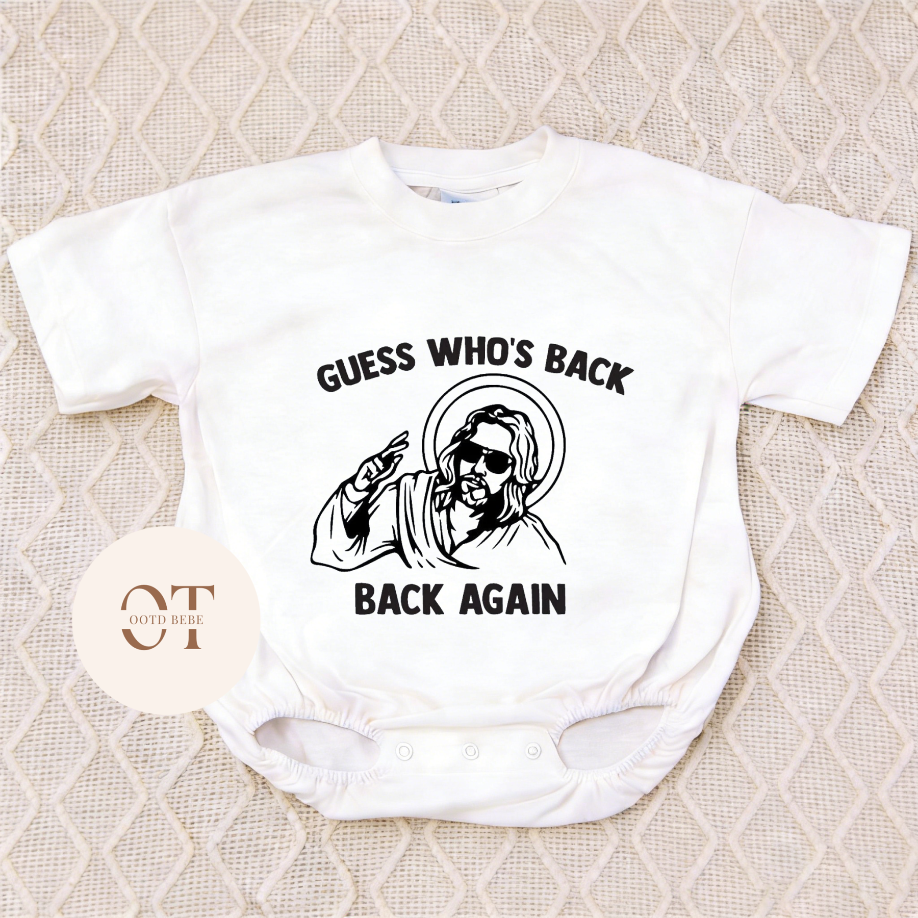 Baby Guess Who's Back Romper