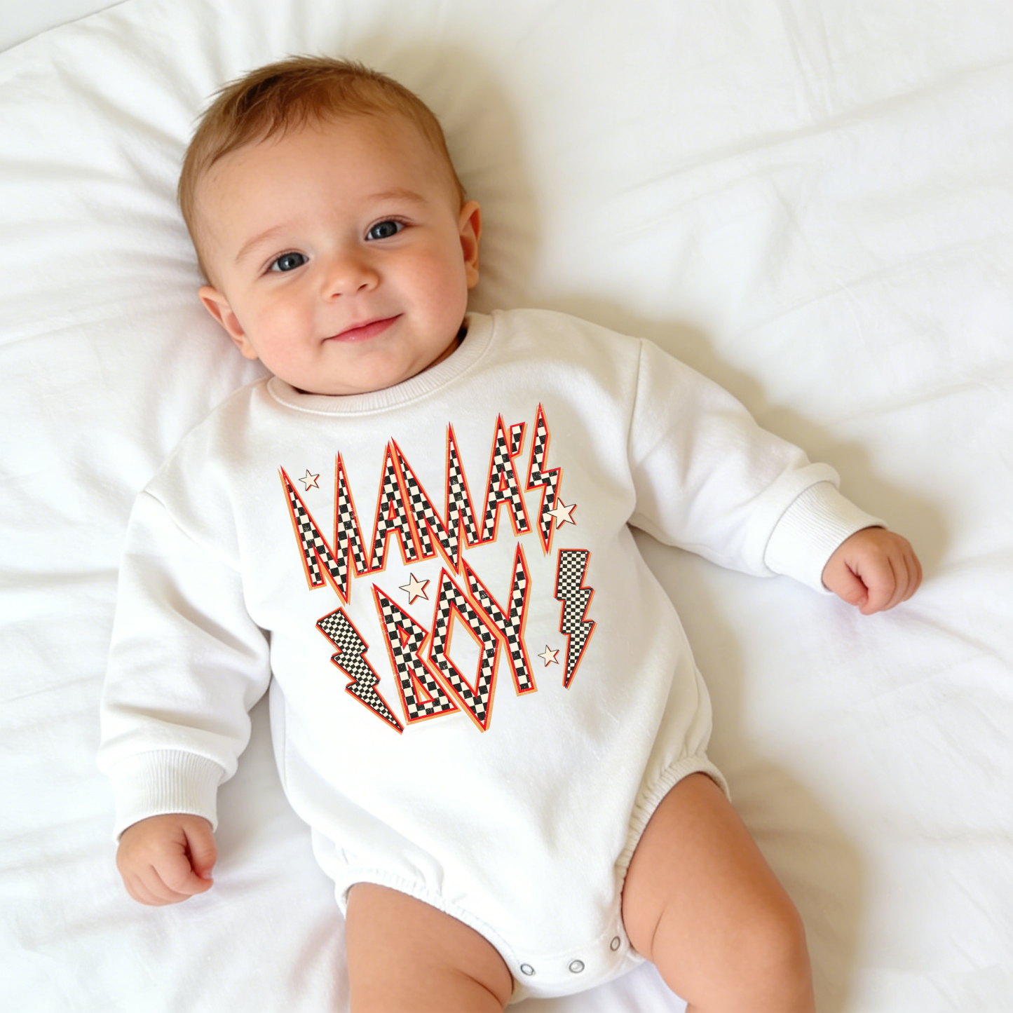 Baby Mama's Boy Romper