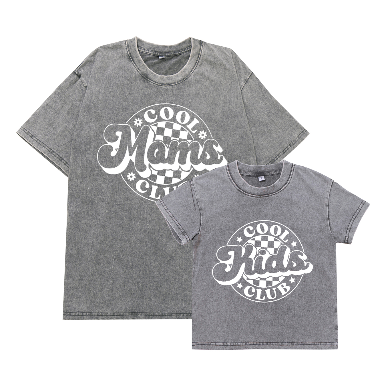 Cool  Moms Club And Cool Kids Club Matching Clothing