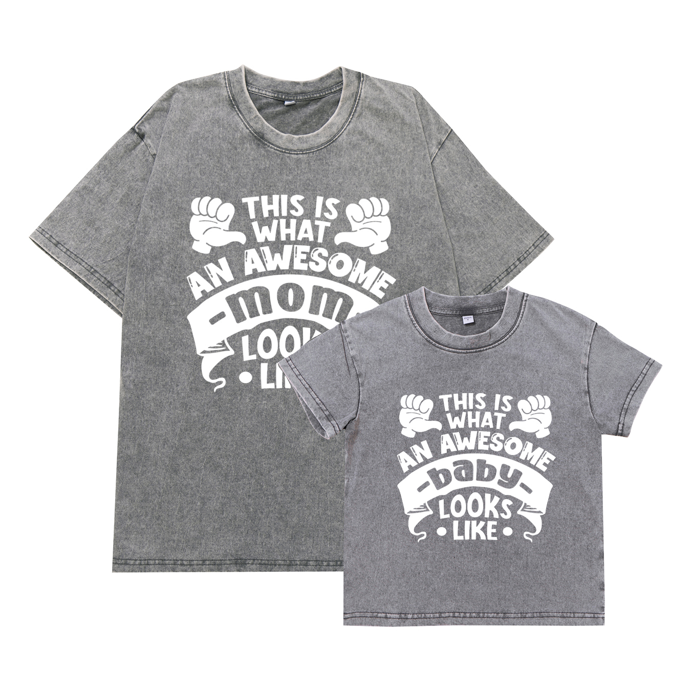 Awesome Mom And Awesome Baby Matching Clothing