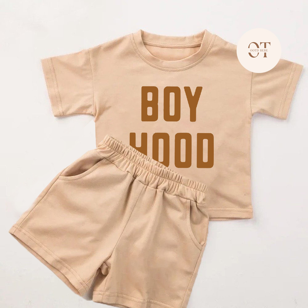 Toddler Boy Hood Set