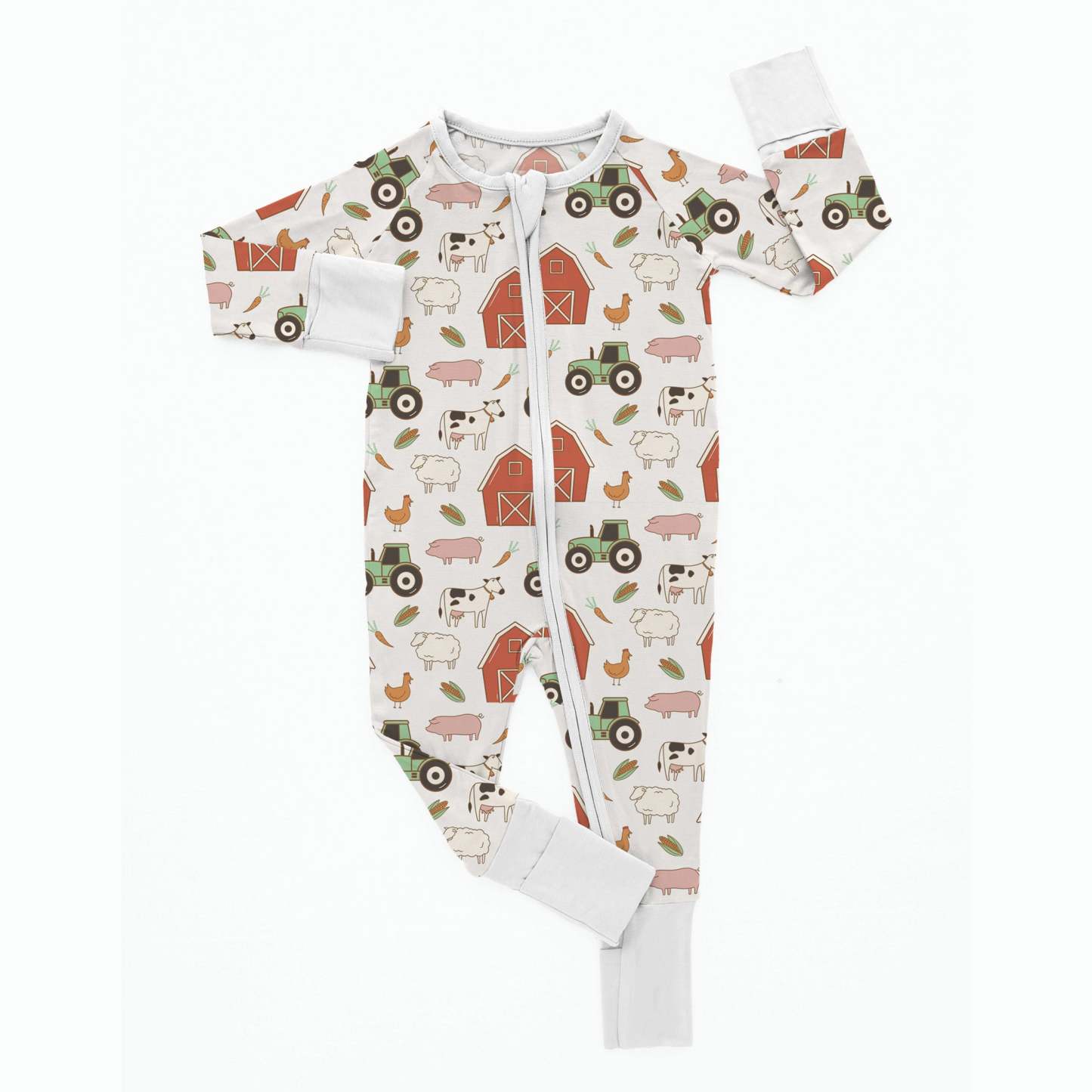 Newborn Animal Bamboo Sleeper
