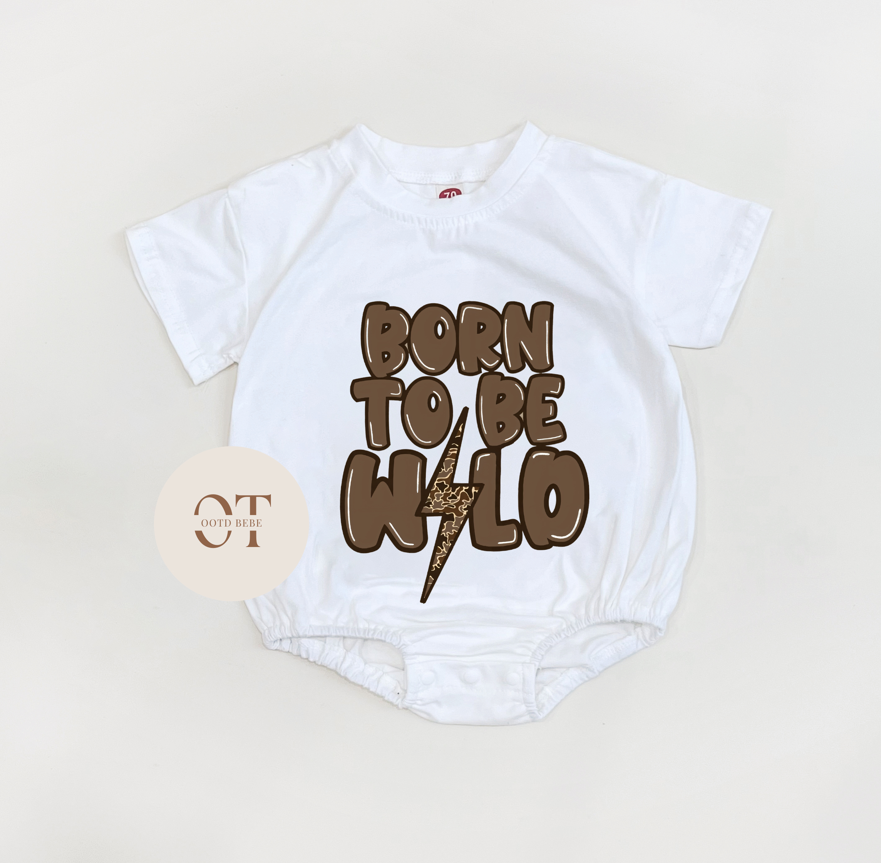 Baby Born To Be Wild Romper