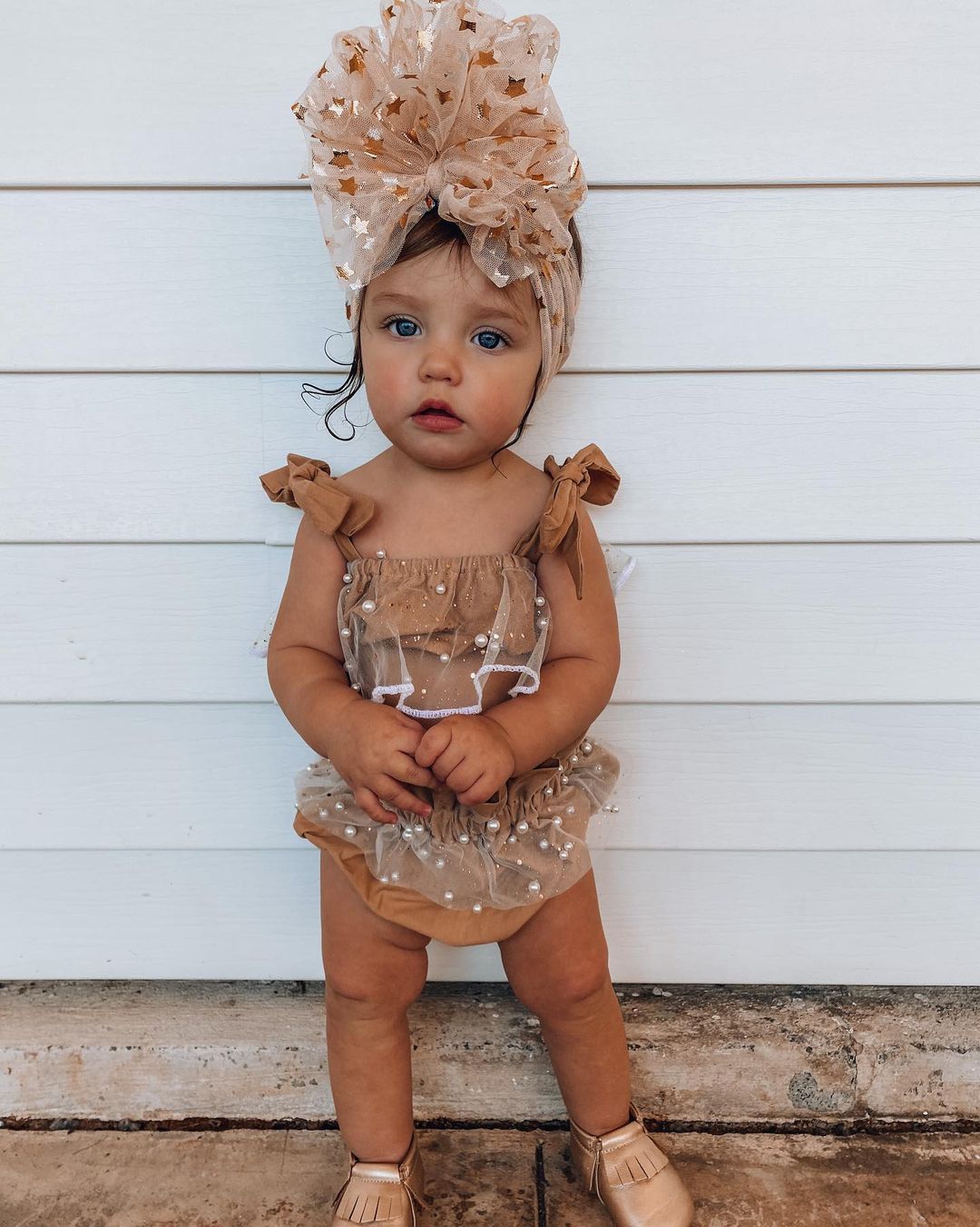 2-piece Baby Reffles Suit pawlulu
