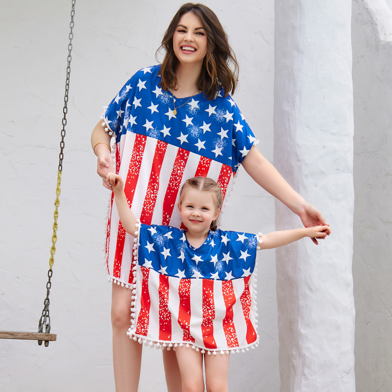 4th of July Mommy&me T-Dress