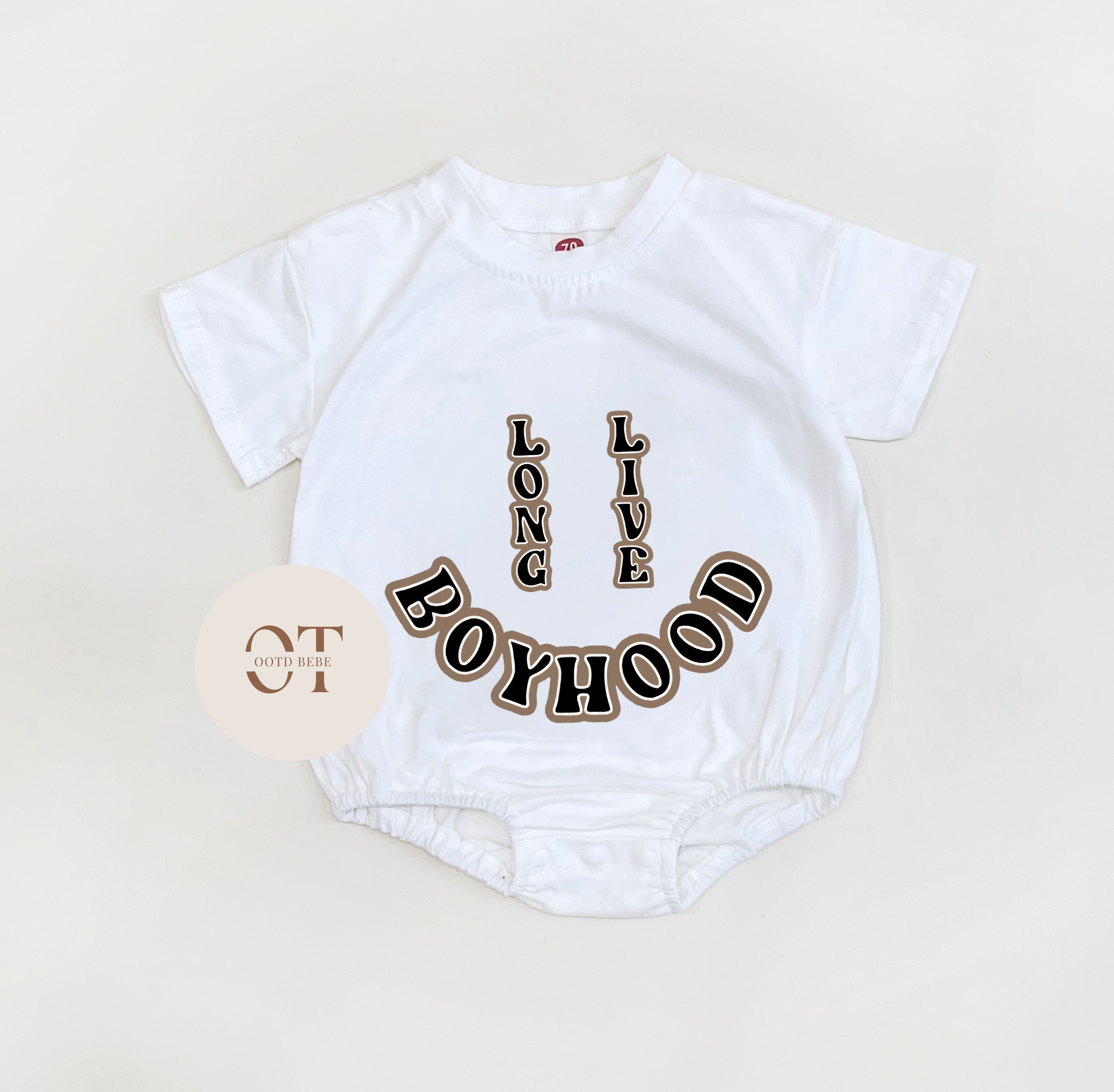 Baby Long Live Boyhood Romper