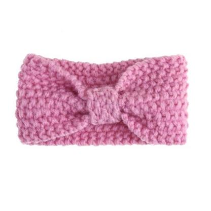 Baby Knit Crochet Bow Headband Infant Warm Hair Bands turban-visikids