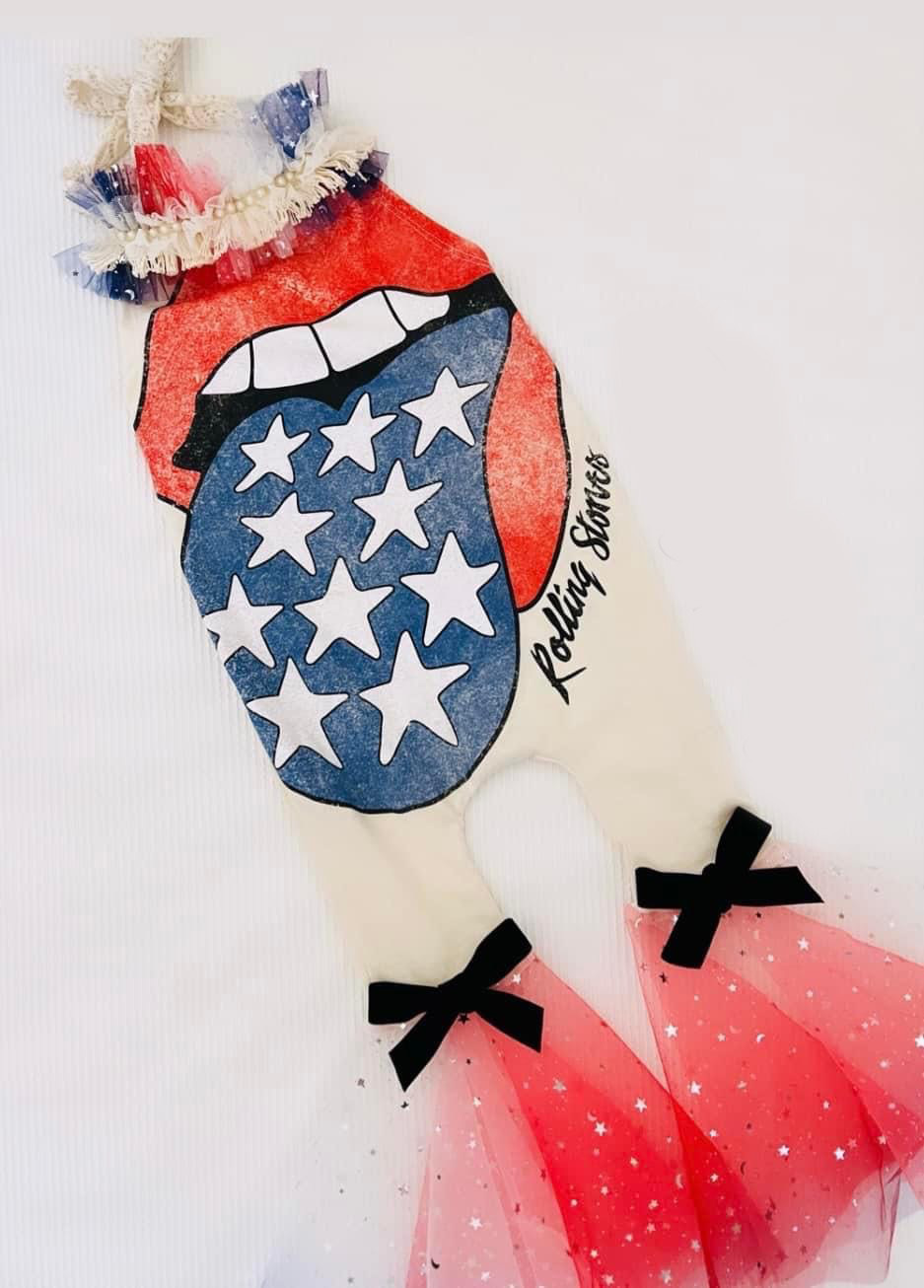 Baby 4th of July Romper