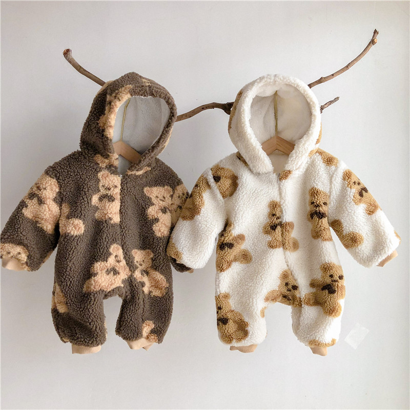 Baby Neutral Bear Jumpsuit