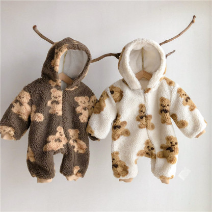Baby Neutral Bear Jumpsuit