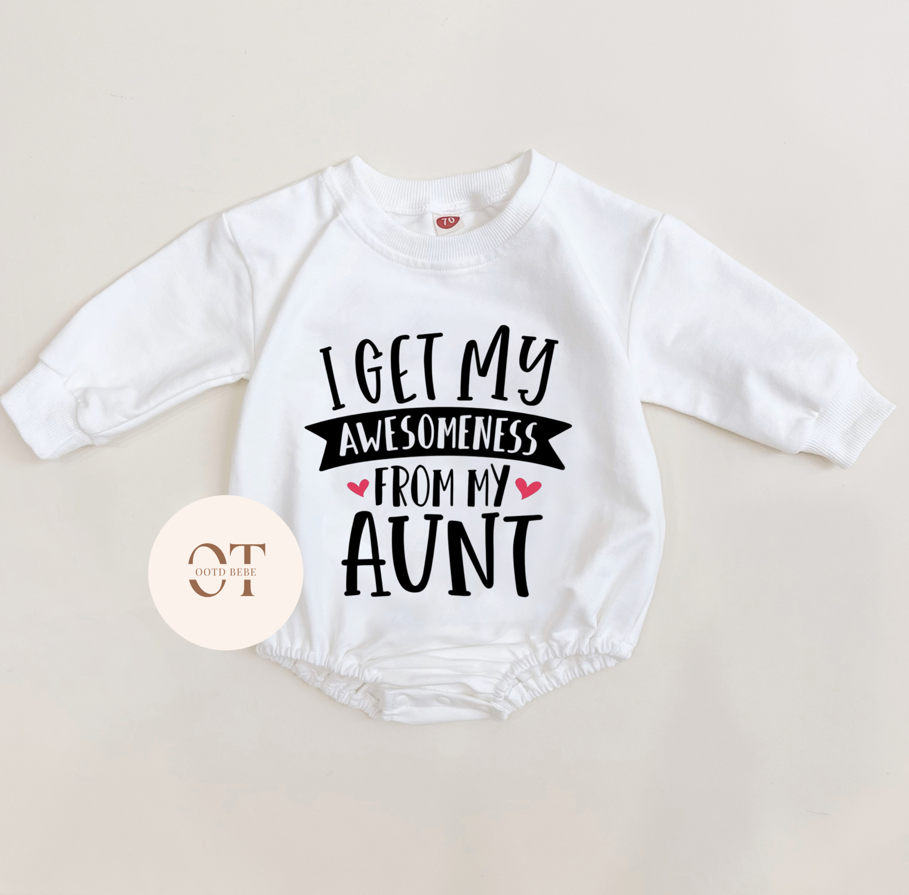 Baby I Get My Awesomeness From My Aunt Romper