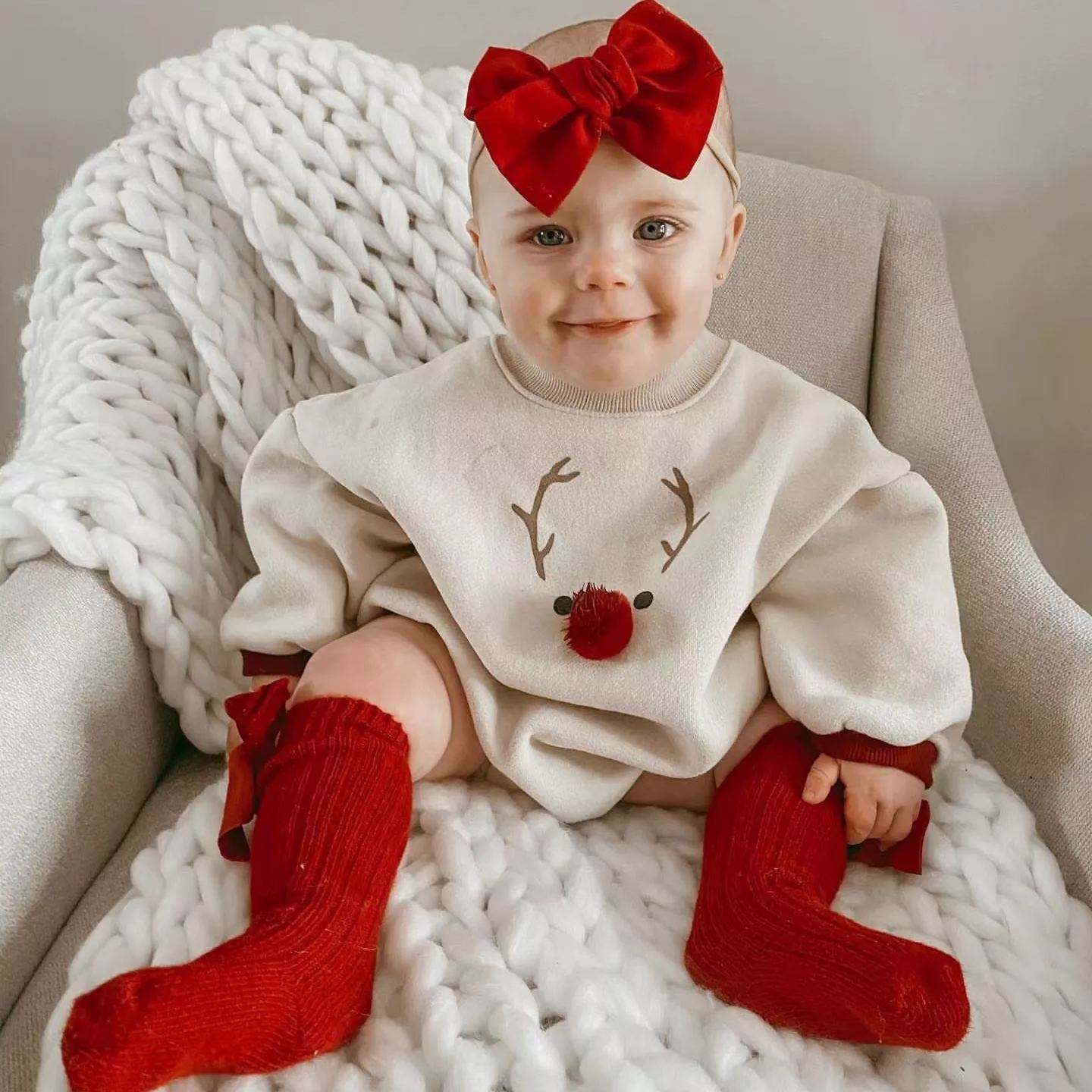 Baby Christmas Rompers-visikids