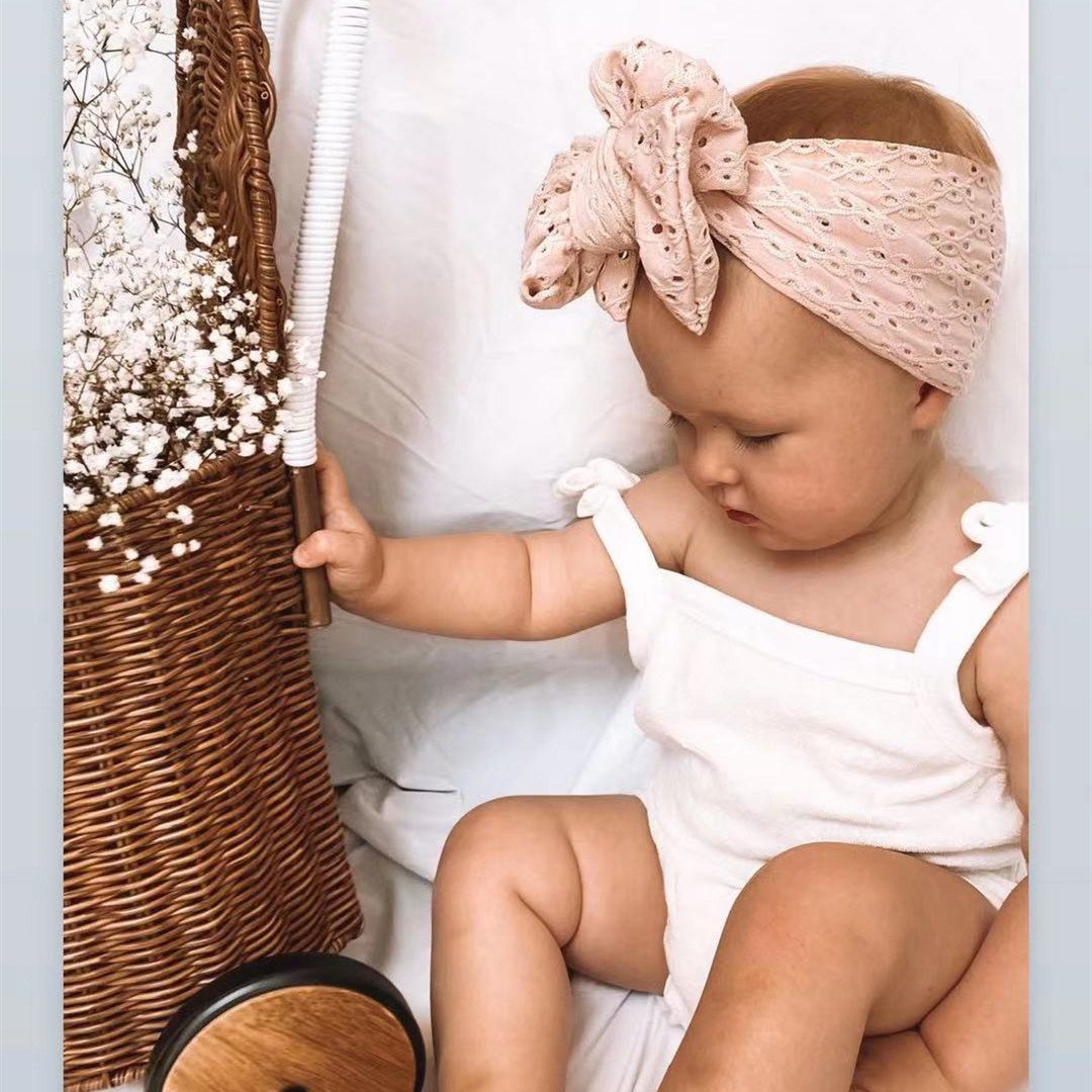 Baby Breathable Bow Headband-visikids