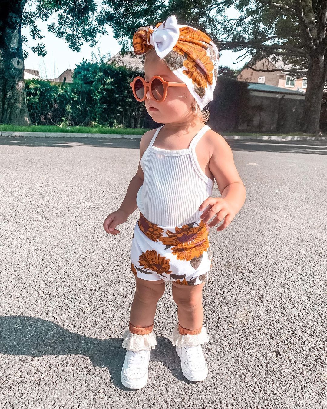 3-Piece Baby Flowers Set-visikids