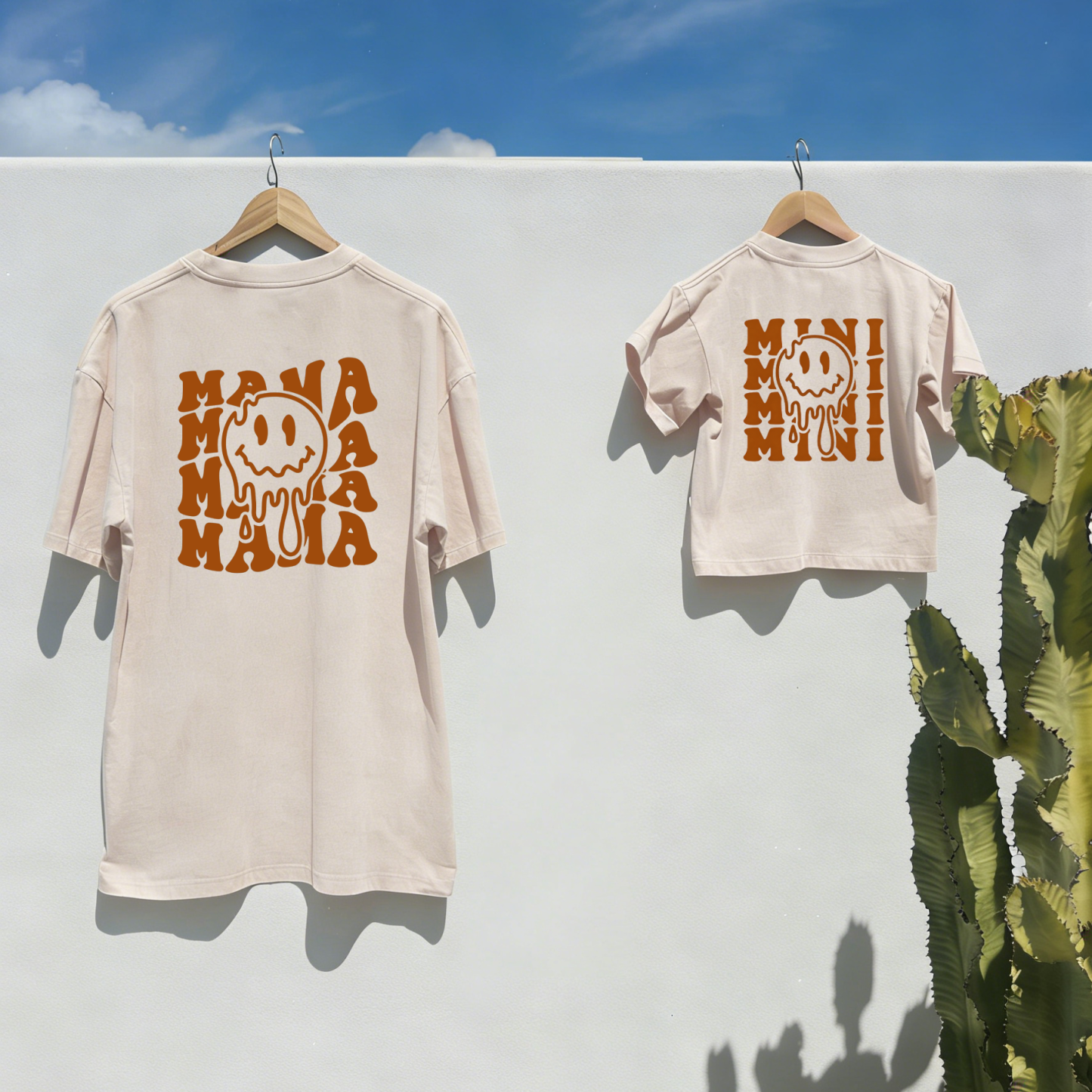 Mama And Mini Happy Face Matching Clothing