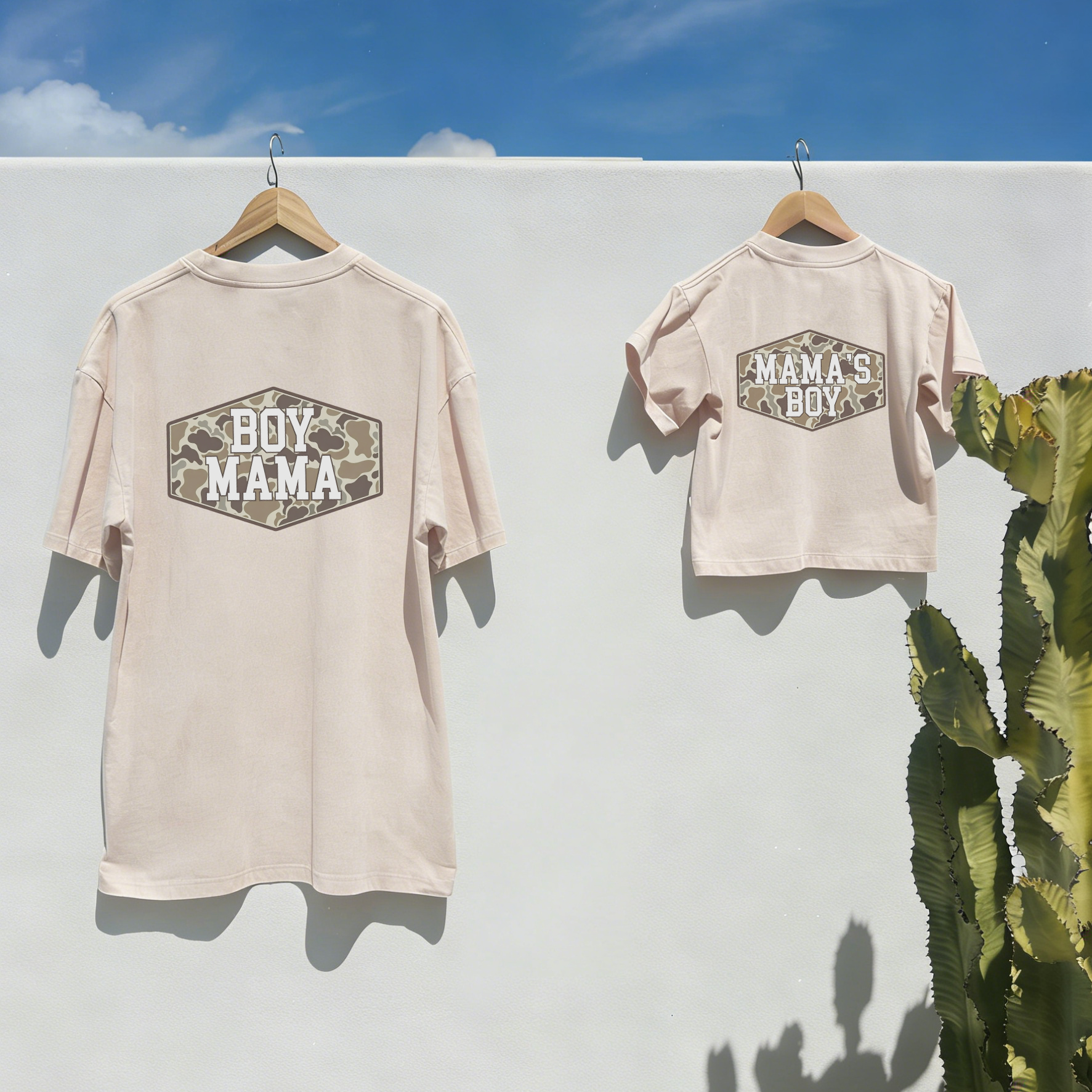 Boy Mama And Mama's Boy Matching Clothing