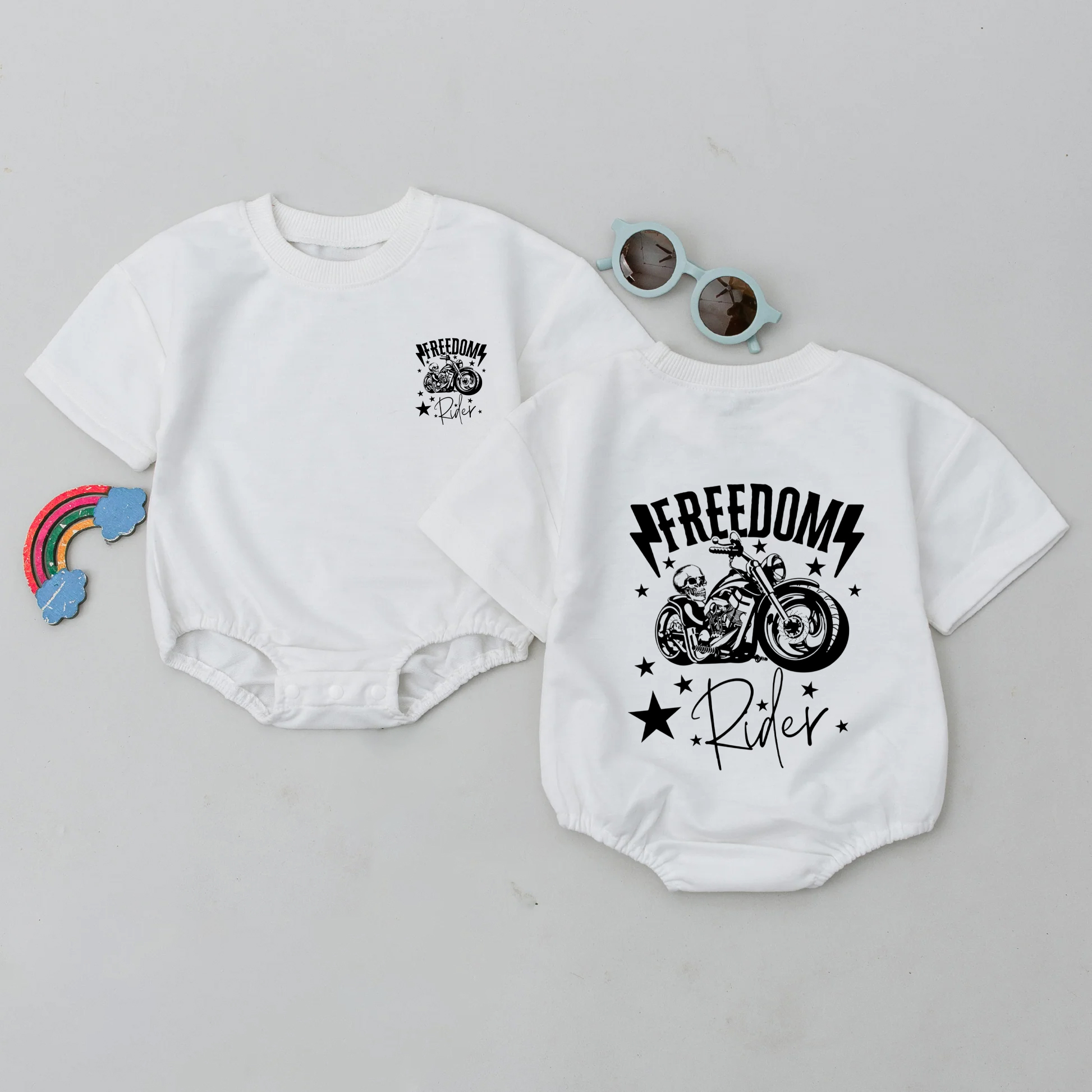 Baby Freedom Rider Romper
